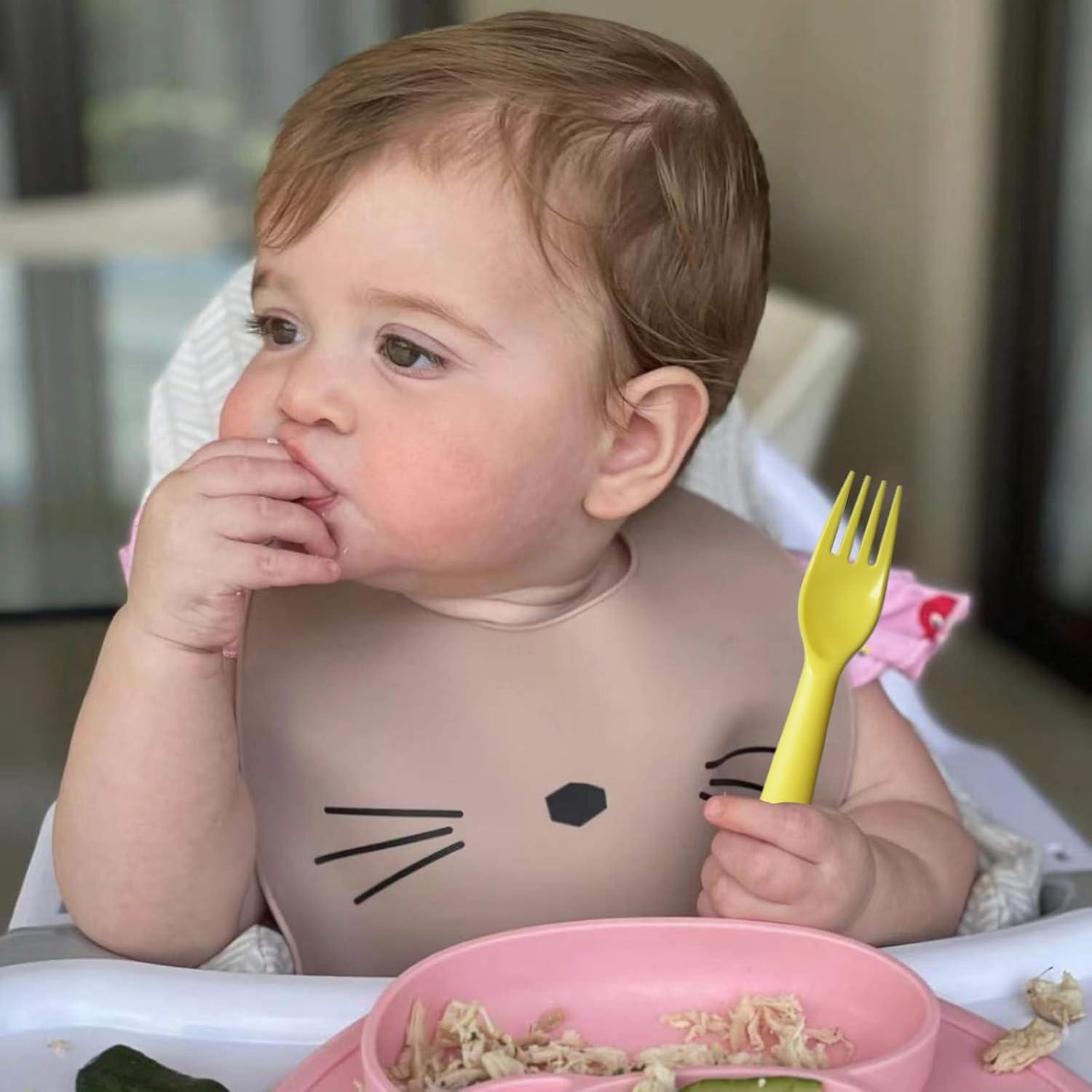 Juego de Utensilios para Niños Muulaii - 12 Piezas Libres de BPA