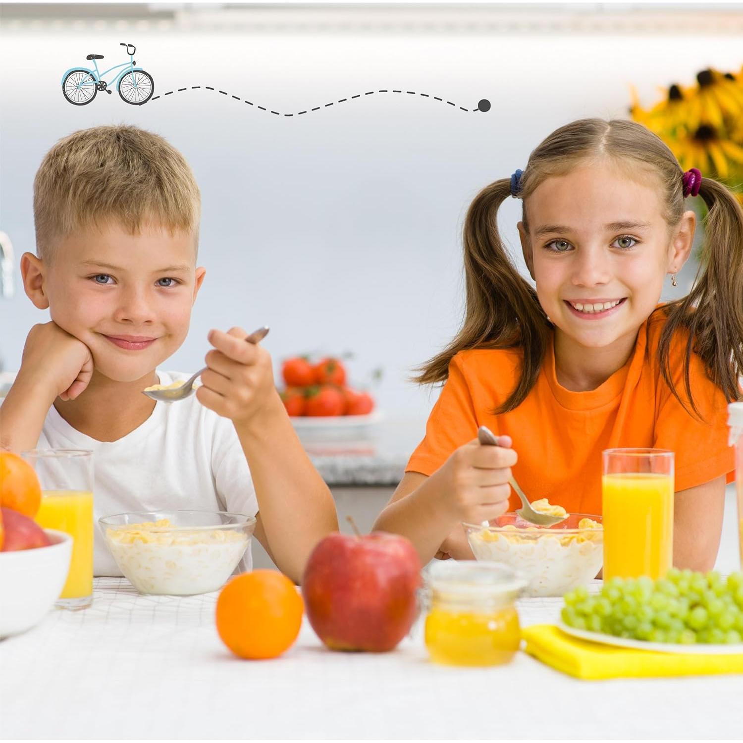 Juego de Cubiertos para Niños Asher y Olivia 9 Piezas