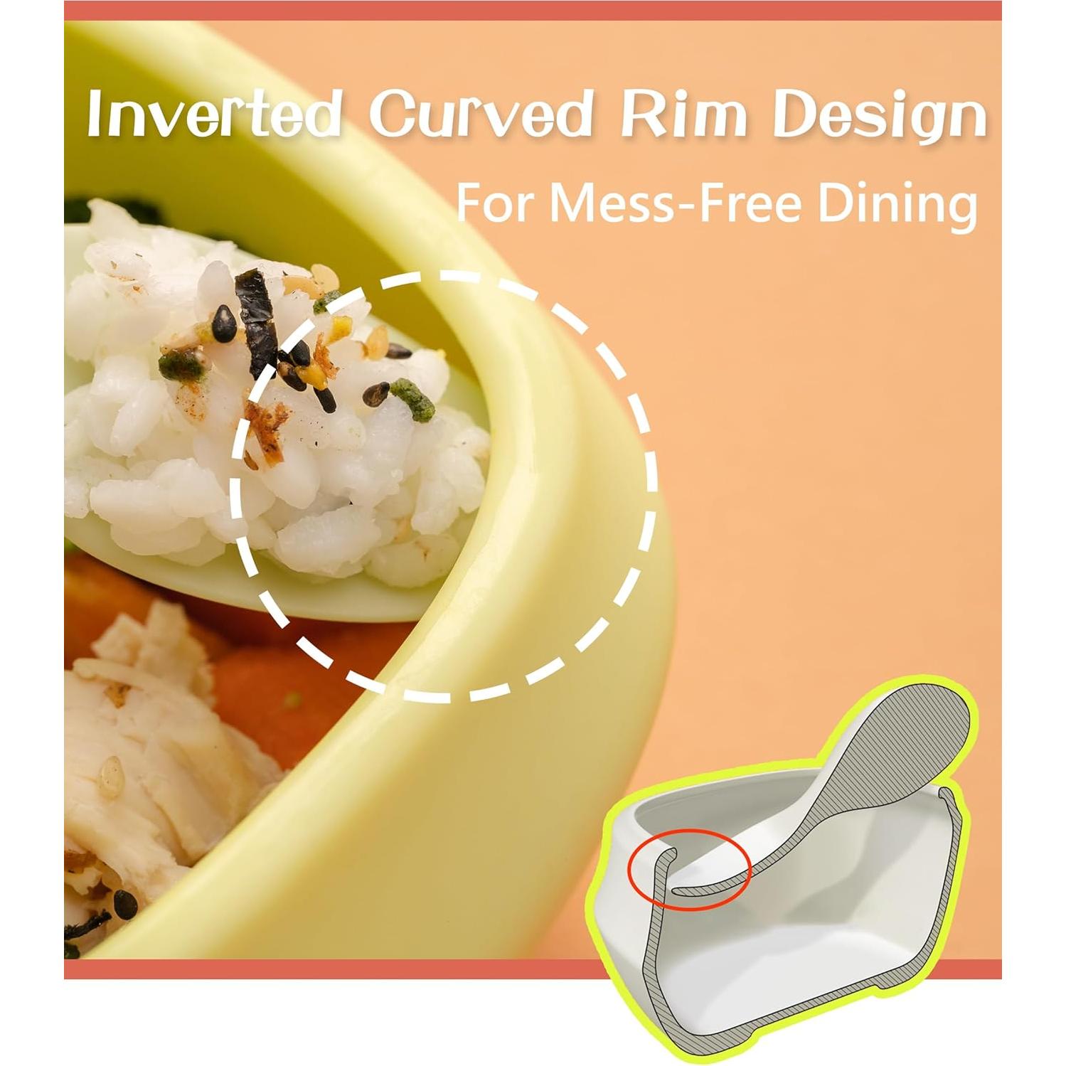 Juego de Utensilios Ergonómicos Tiny Genius para Bebés 1-4 Años