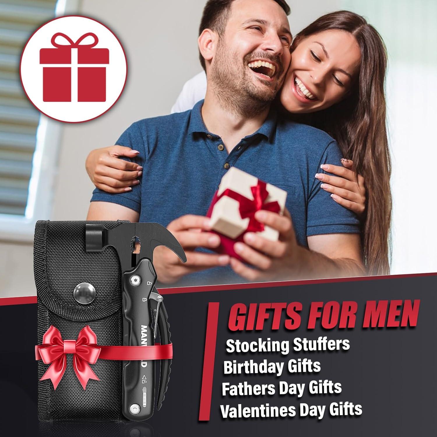 Martillo Multiherramienta MANWALD 12 en 1 Accesorios Camping