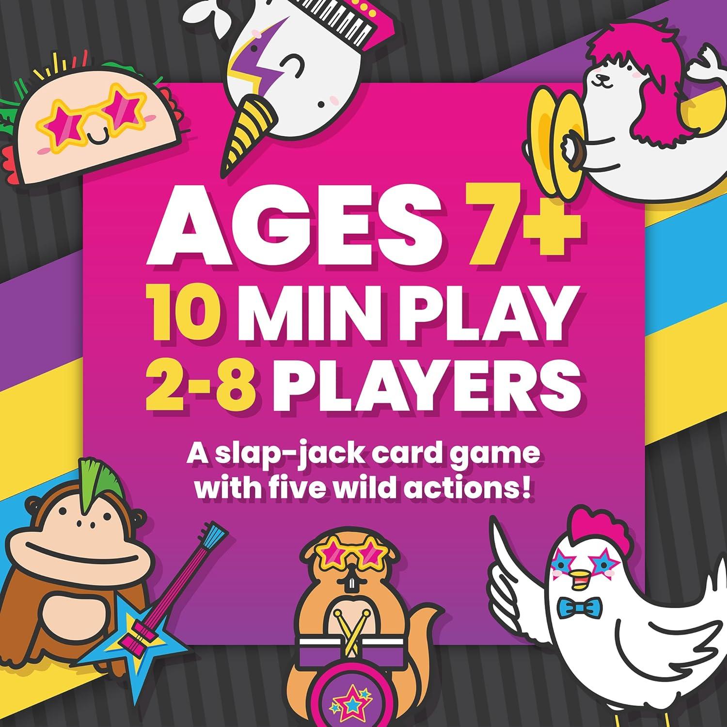 Juego de Cartas Taco Salvaje - Diversión Familiar para 2-8 Jugadores