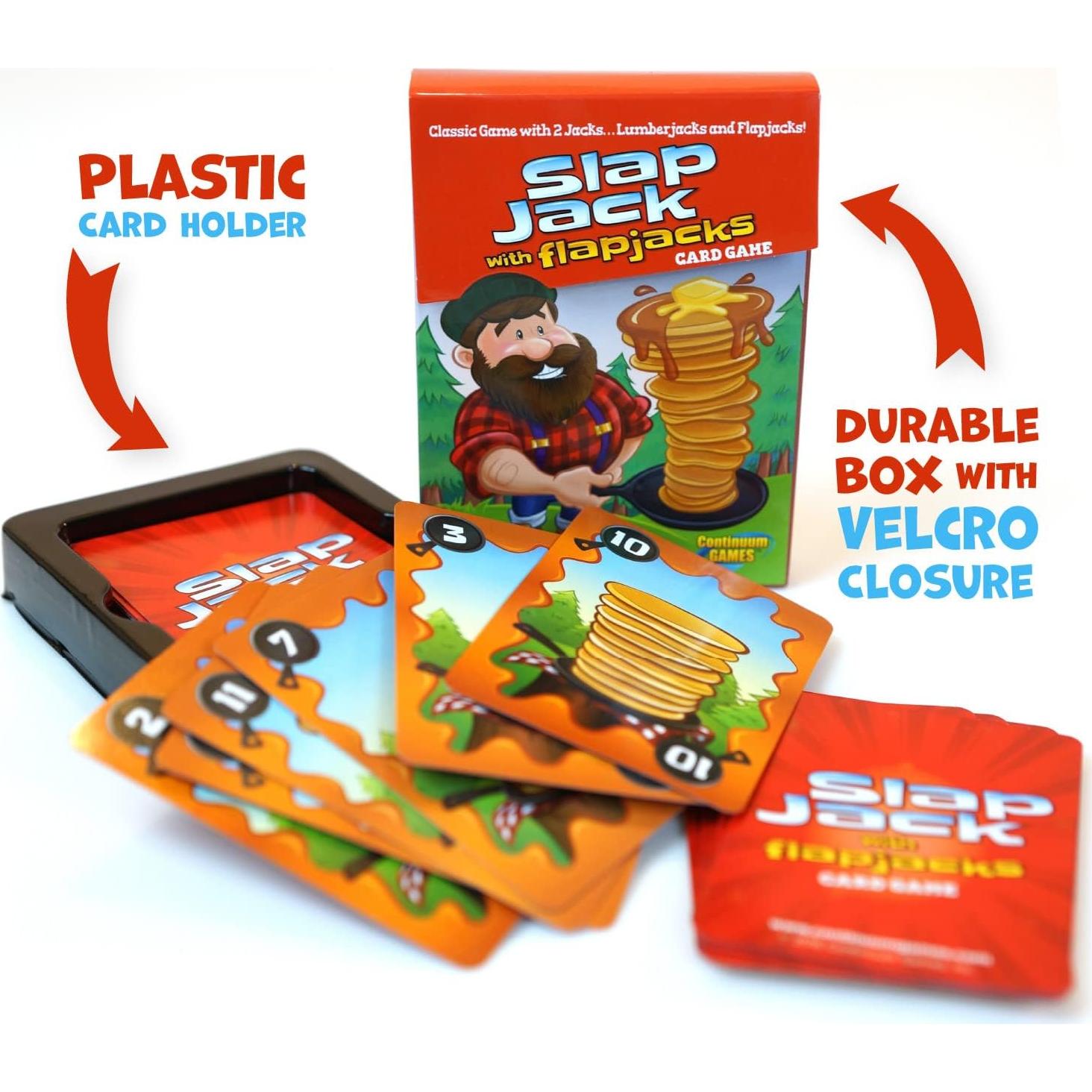 Juego de Cartas Slap Jack Flap Jacks Continuum Games - 2 a 4 Jugadores