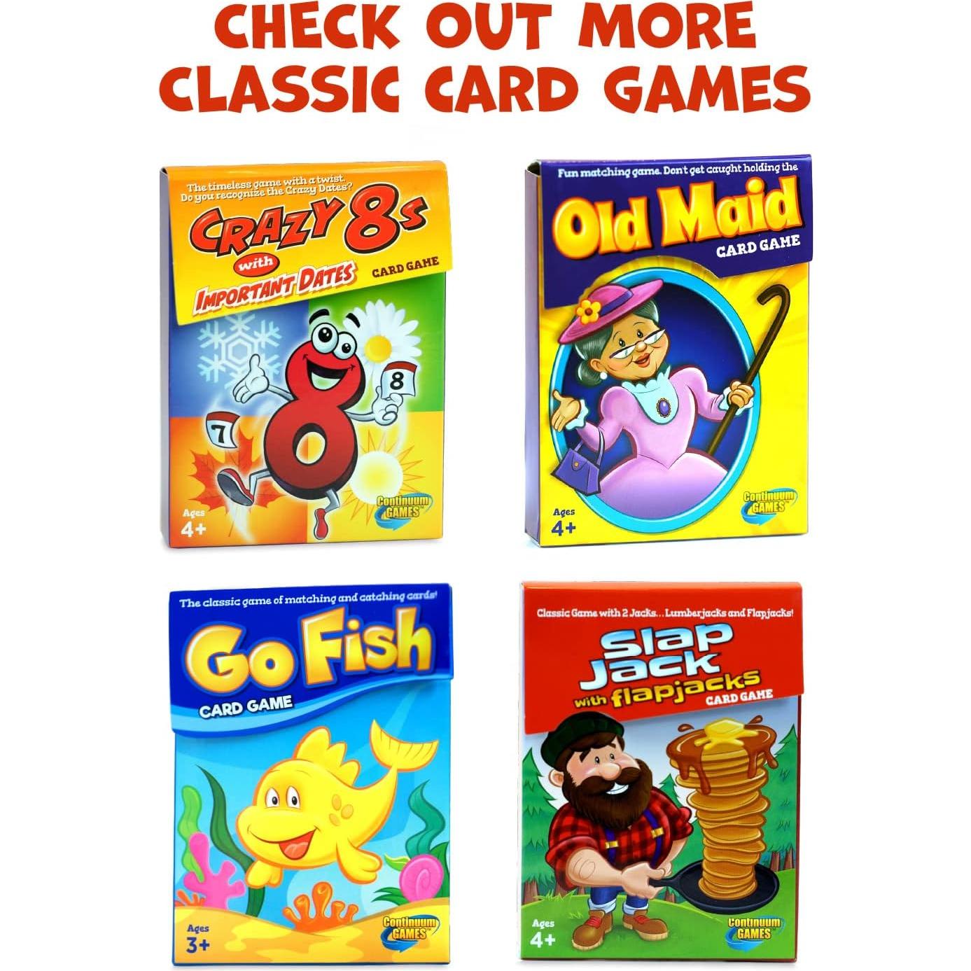 Juego de Cartas Slap Jack Flap Jacks Continuum Games - 2 a 4 Jugadores