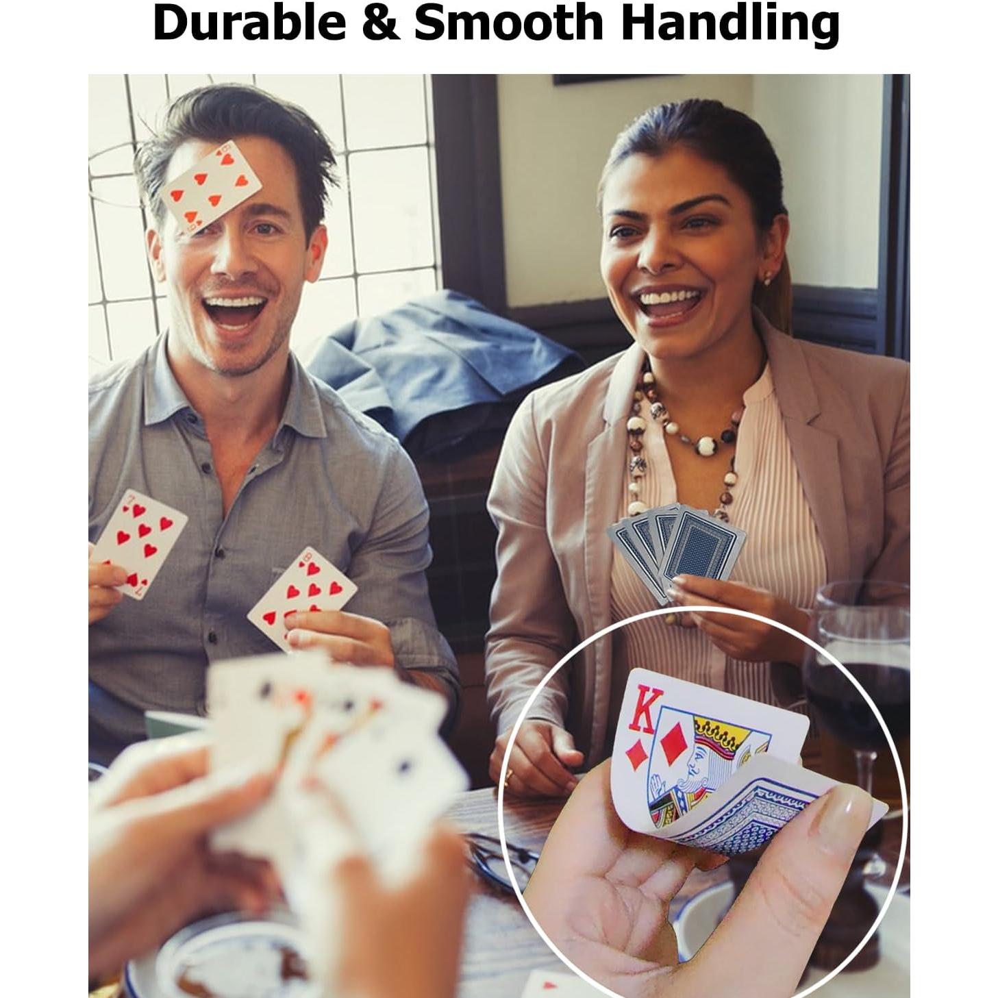 Baraja Estándar de Cartas LEQBO - 54 Cartas Premium para Póker