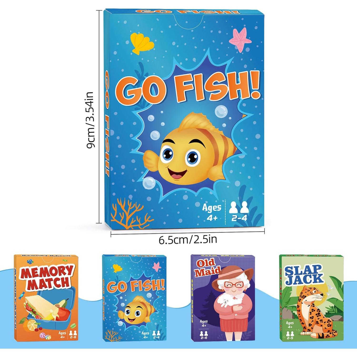 Juegos de Cartas Clásicos Timenued - 4 Barajas para Niños