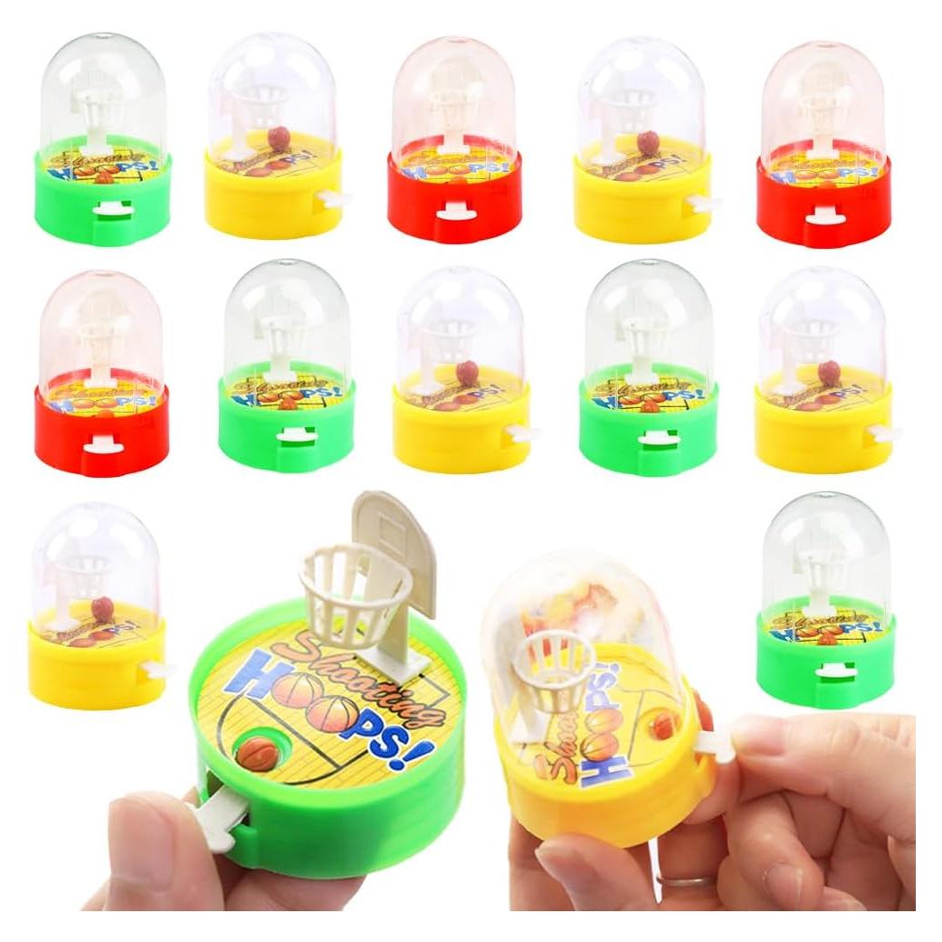 Paquete de 12 Mini Juegos de Tiro de Baloncesto NEEW
