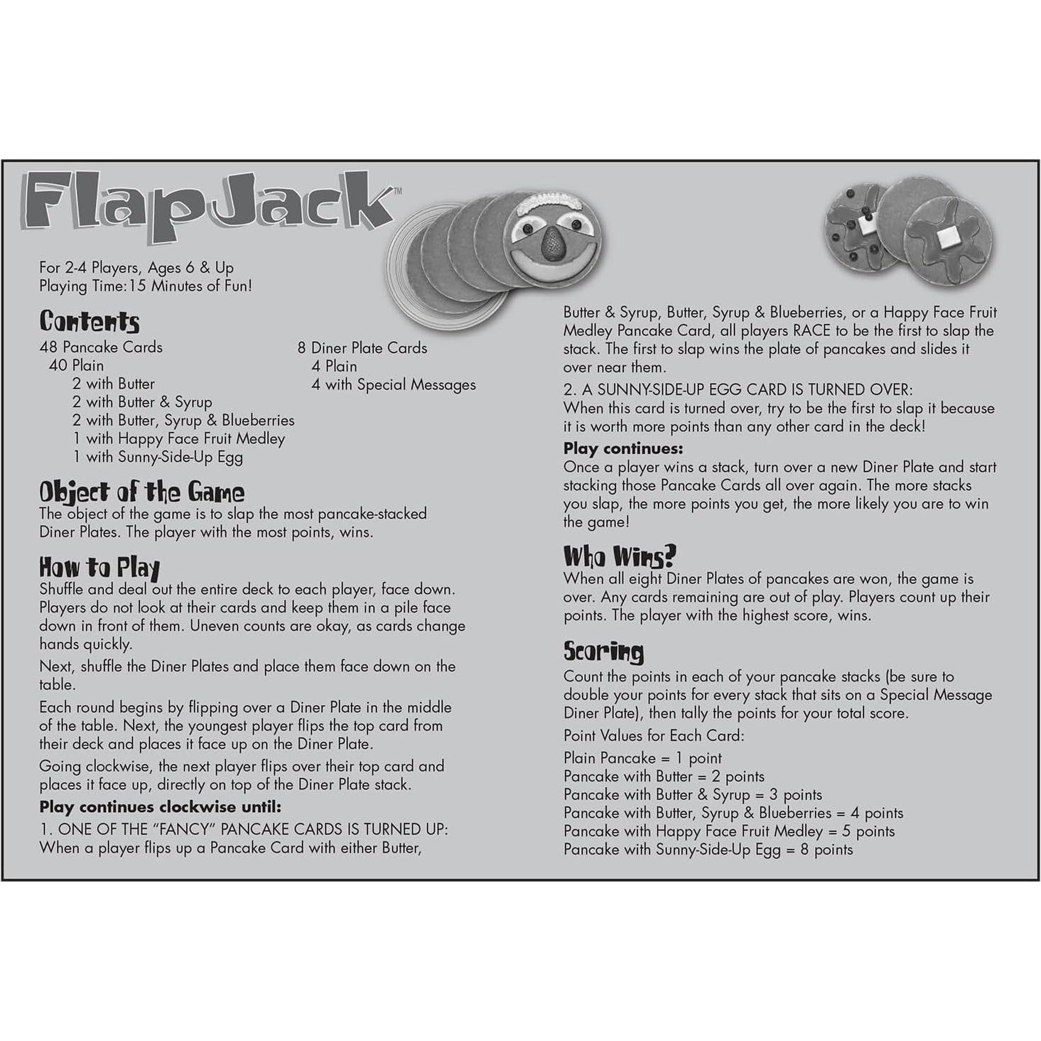 Juego de Cartas Madd Capp Flap Jack - Rápido y Divertido
