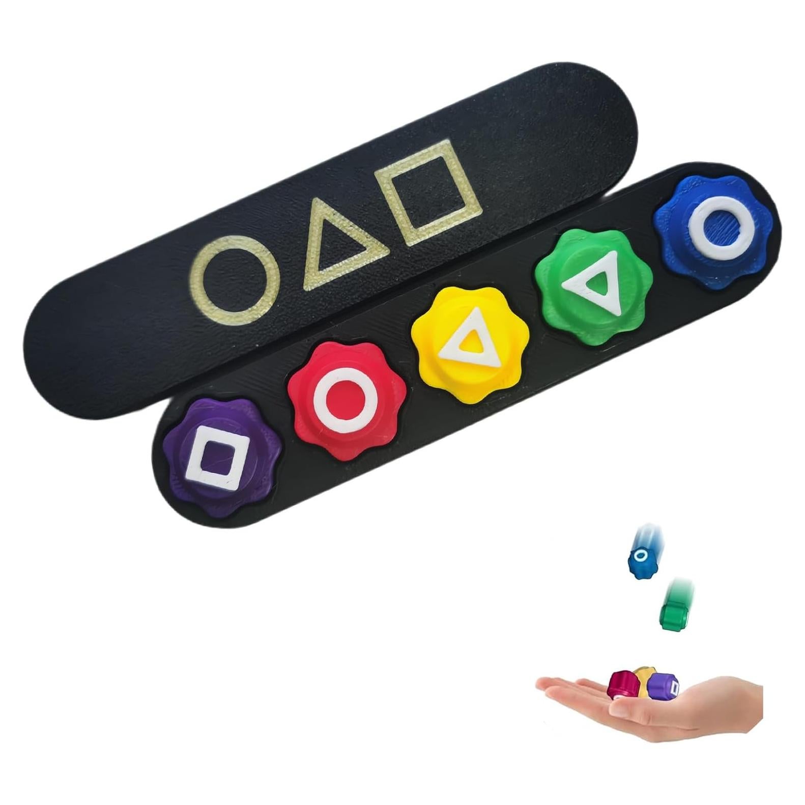 Juego Gonggi Tradicional Coreano PIYFVX - 5 Piezas Coloridas