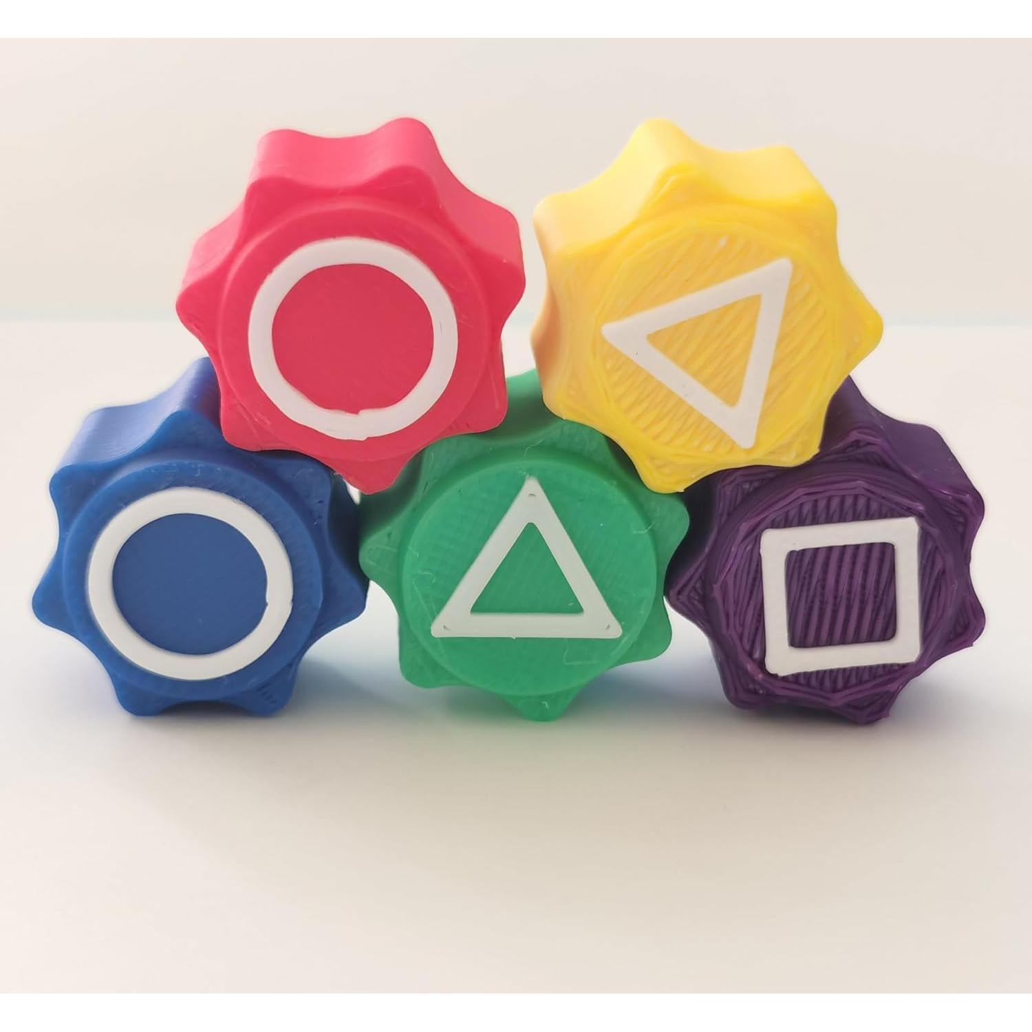 Juego Gonggi Tradicional Coreano PIYFVX - 5 Piezas Coloridas