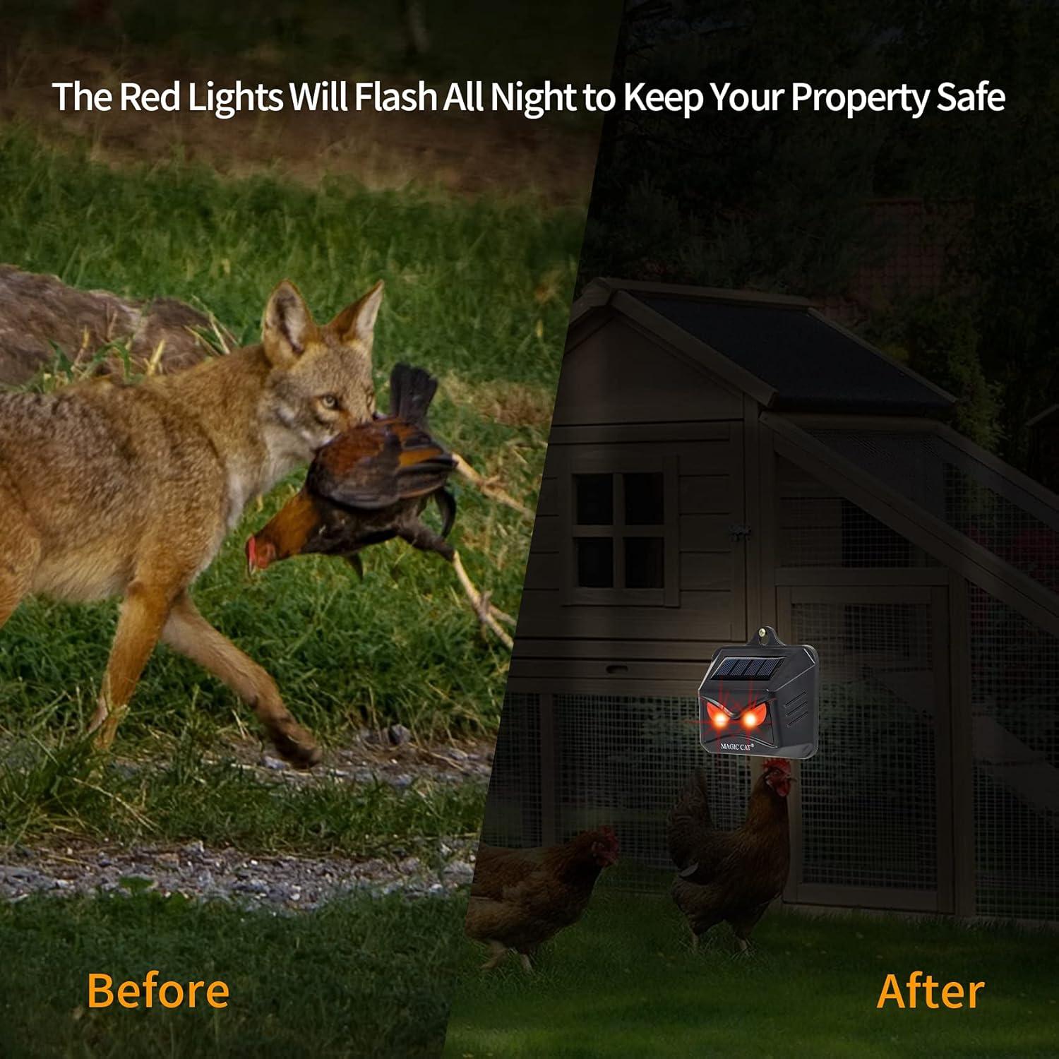 Repelente Solar de Animales MAGIC CAT AR17 - 4 Unidades IP44