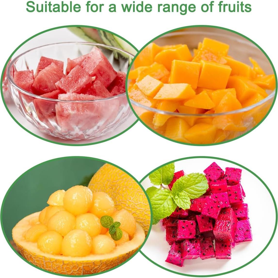 Cortador de Sandía 3 en 1 YuCool - Acero Inoxidable Verde