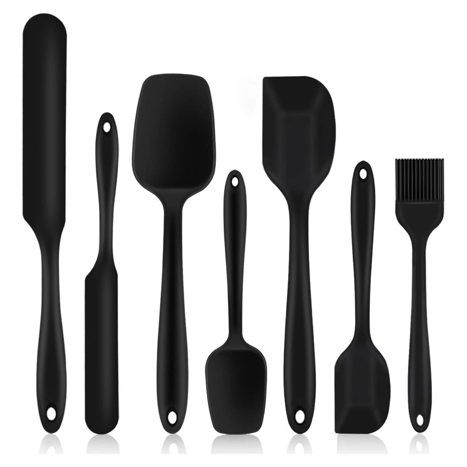 Juego de Espátulas de Silicona P&P CHEF 7 Piezas Resistentes al Calor