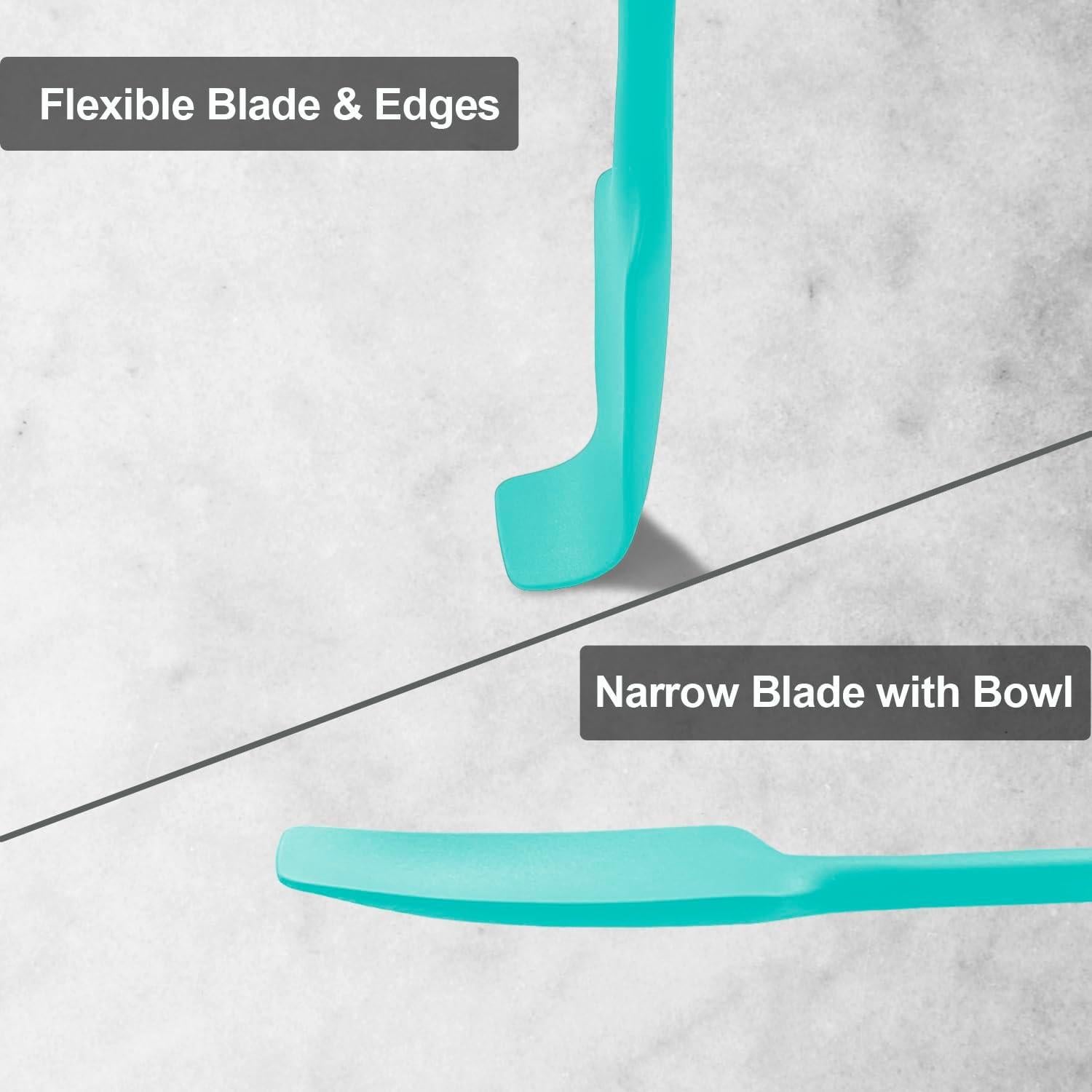 Espátula de Silicona Vovoly 2-Pack Verde Azulado 28.45 cm