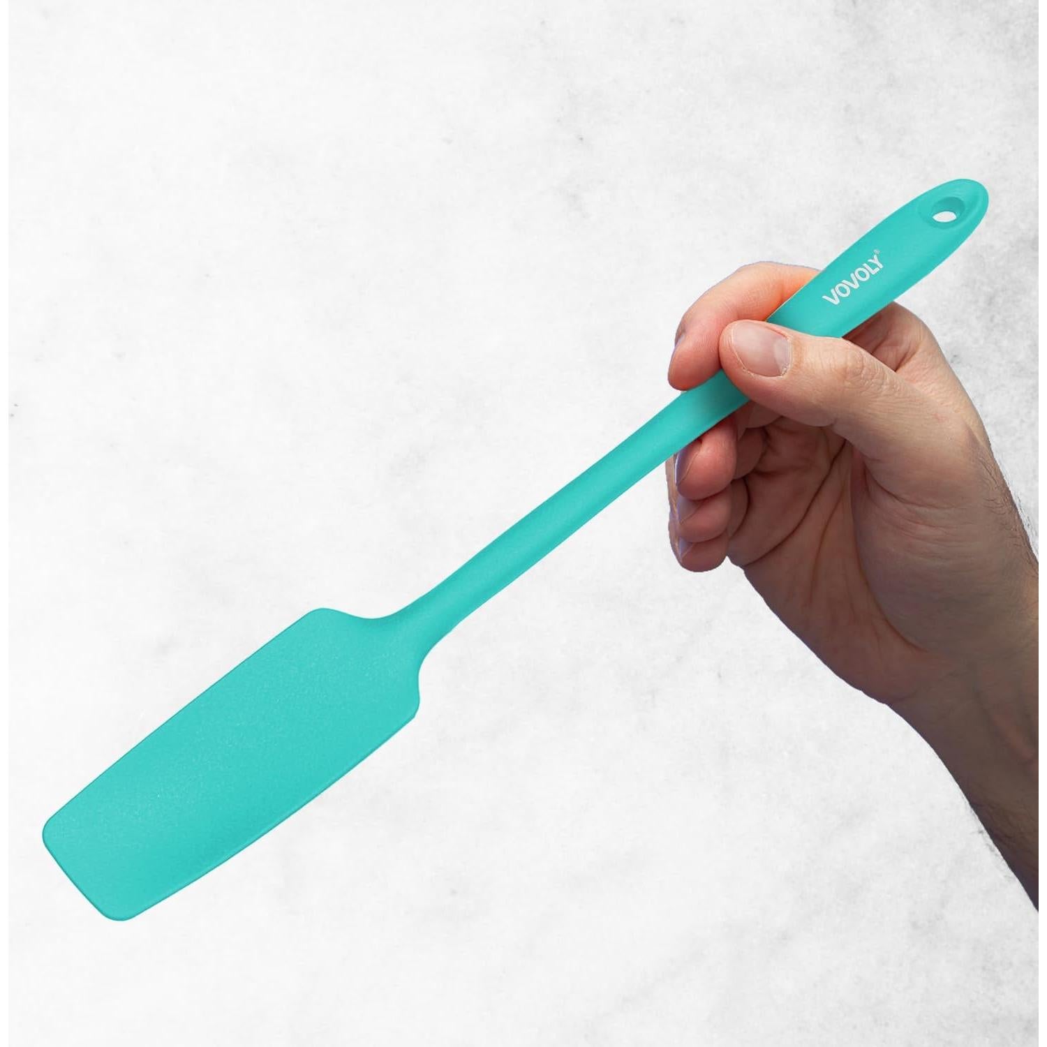 Espátula de Silicona Vovoly 2-Pack Verde Azulado 28.45 cm