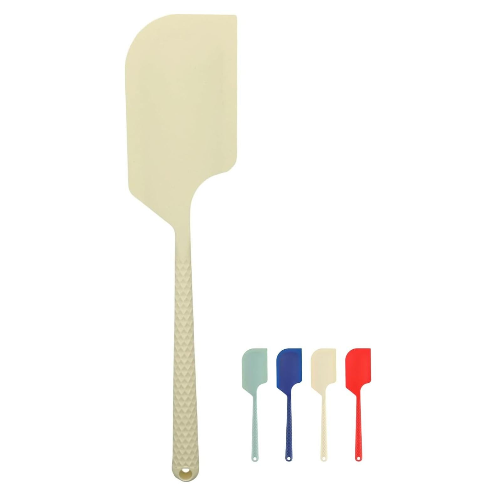 Espátula de Silicona HRDA Amarilla Resistente al Calor 29.5cm