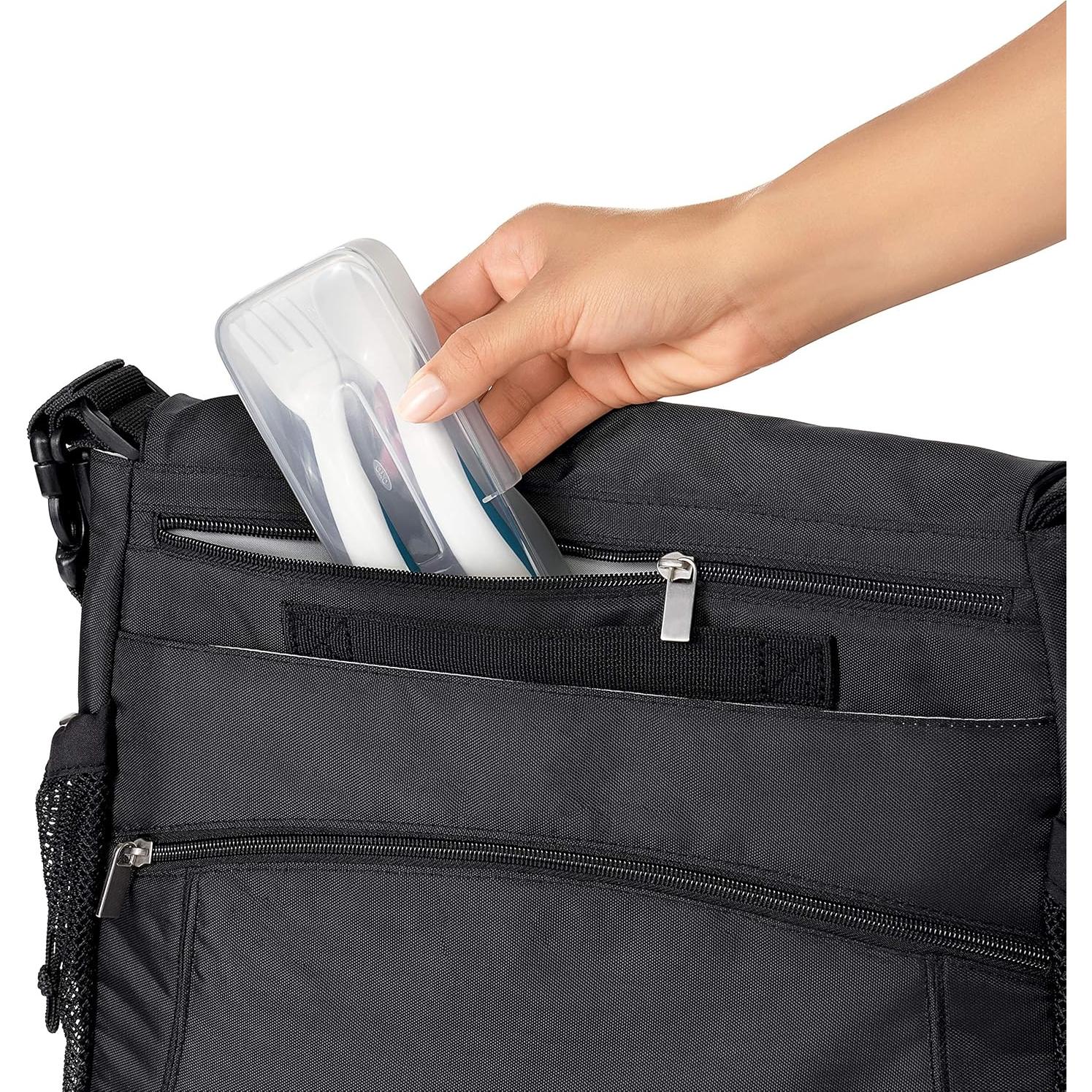 Set de Entrenamiento OXO Tot Tenedor y Cuchara con Estuche