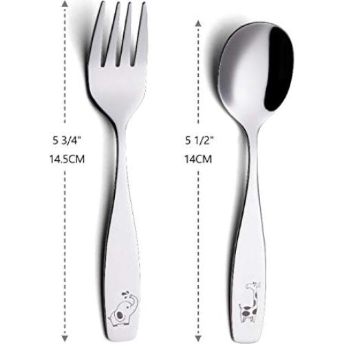 Juego de Cubiertos para Niños ANNOVA 12 Piezas Acero Inoxidable