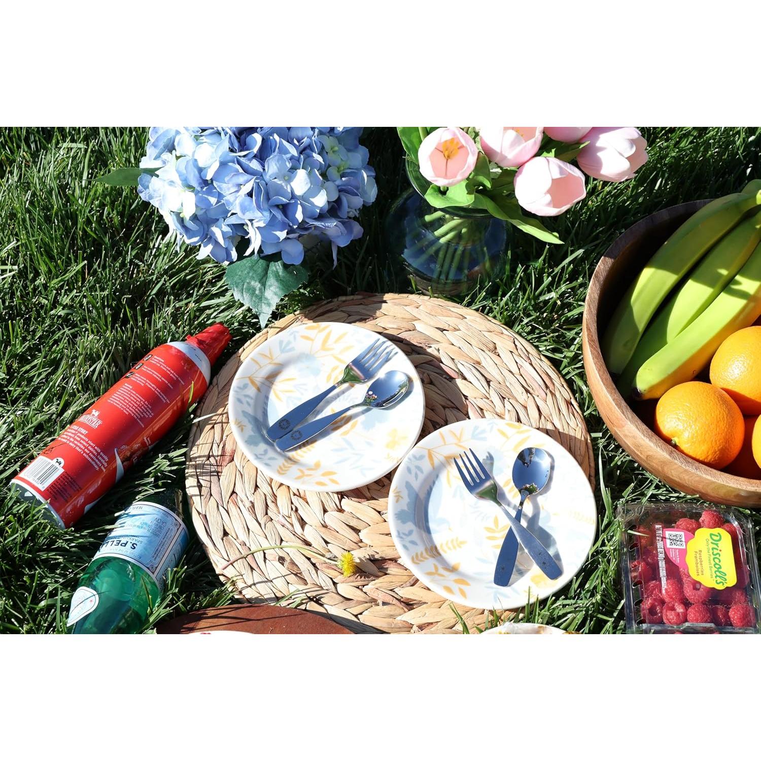 Juego de Cubiertos para Niños ANNOVA 12 Piezas Acero Inoxidable