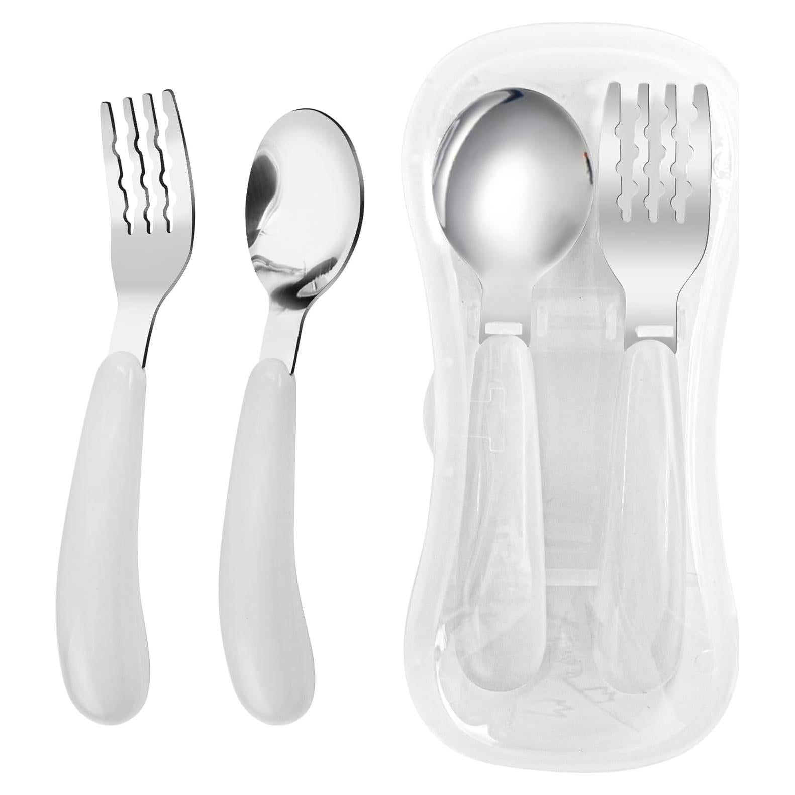 Set de Cubiertos para Niños VANRA 2 Piezas Acero Inoxidable