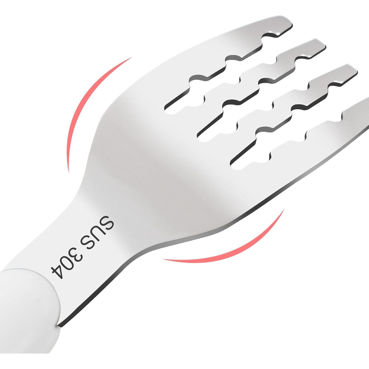 Set de Cubiertos para Niños VANRA 2 Piezas Acero Inoxidable