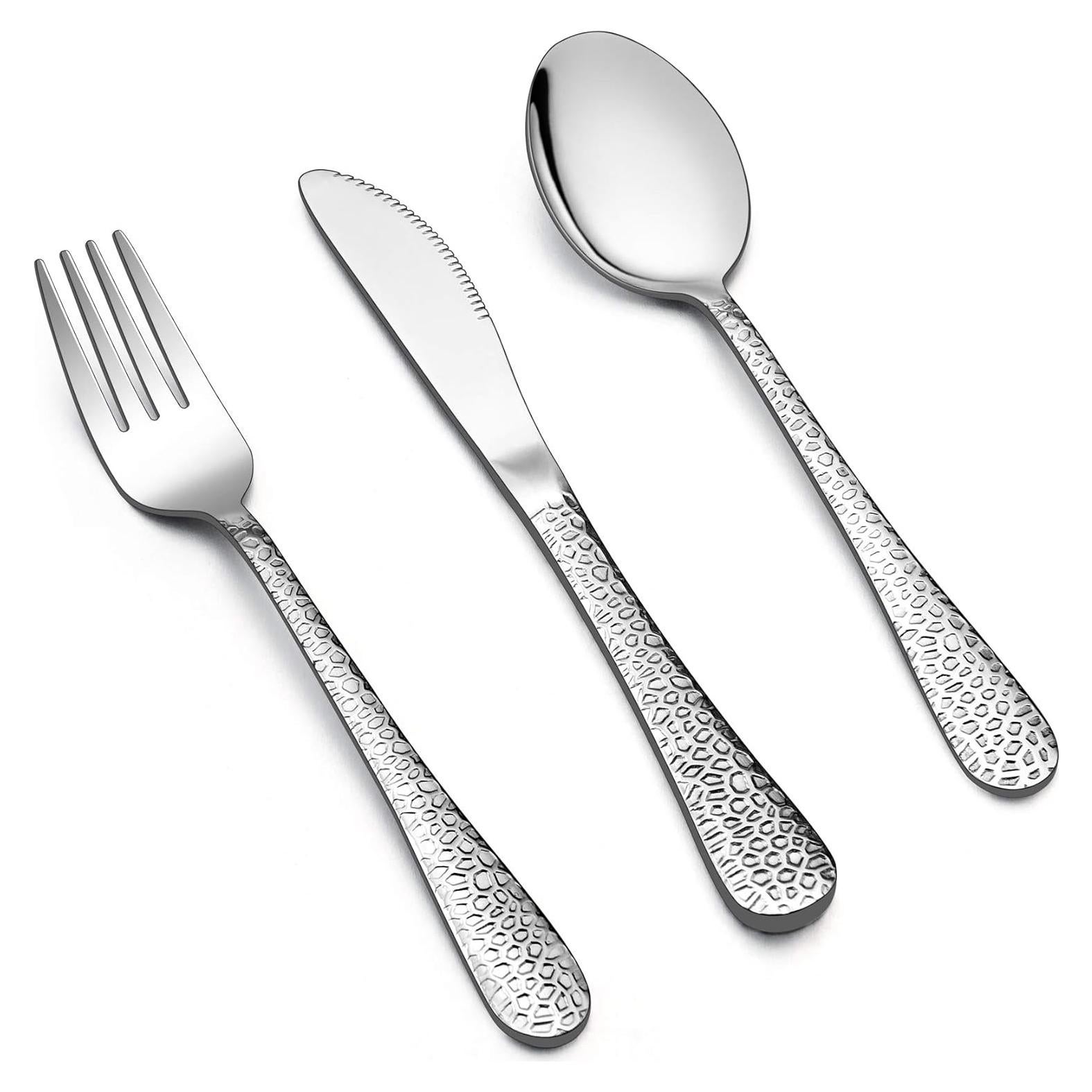 LIANYU Juego de Utensilios para Niños 15 Piezas Acero Inoxidable