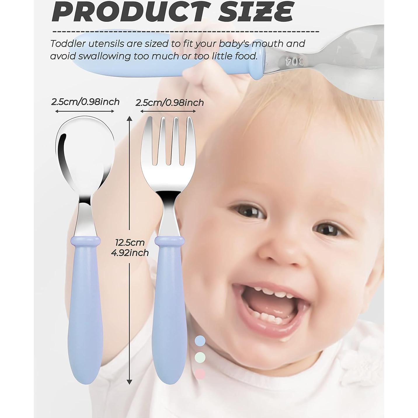 Juego de Cubiertos para Niños DF DUALFERV 10 Piezas Acero Inoxidable