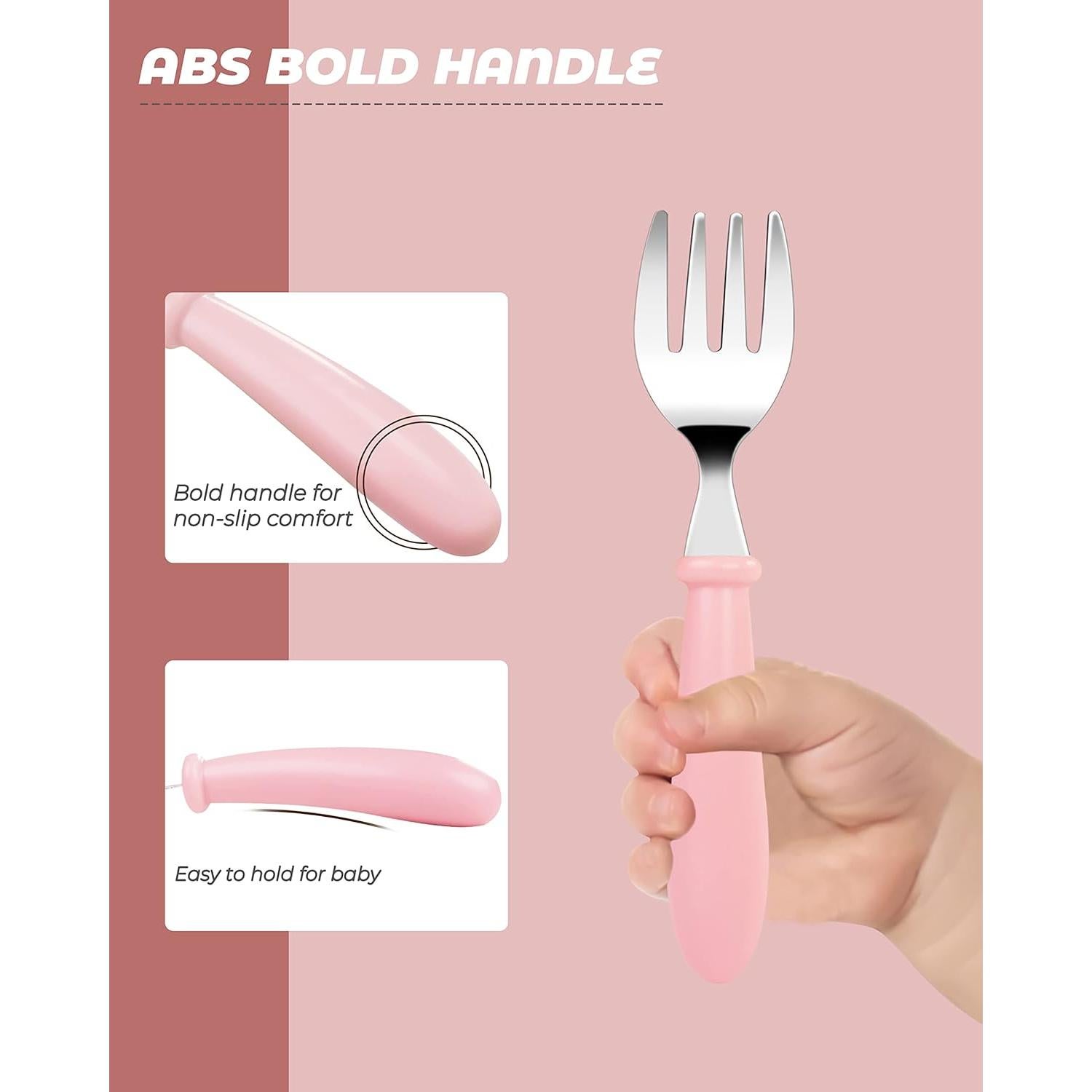 Juego de Cubiertos para Niños DF DUALFERV 10 Piezas Acero Inoxidable