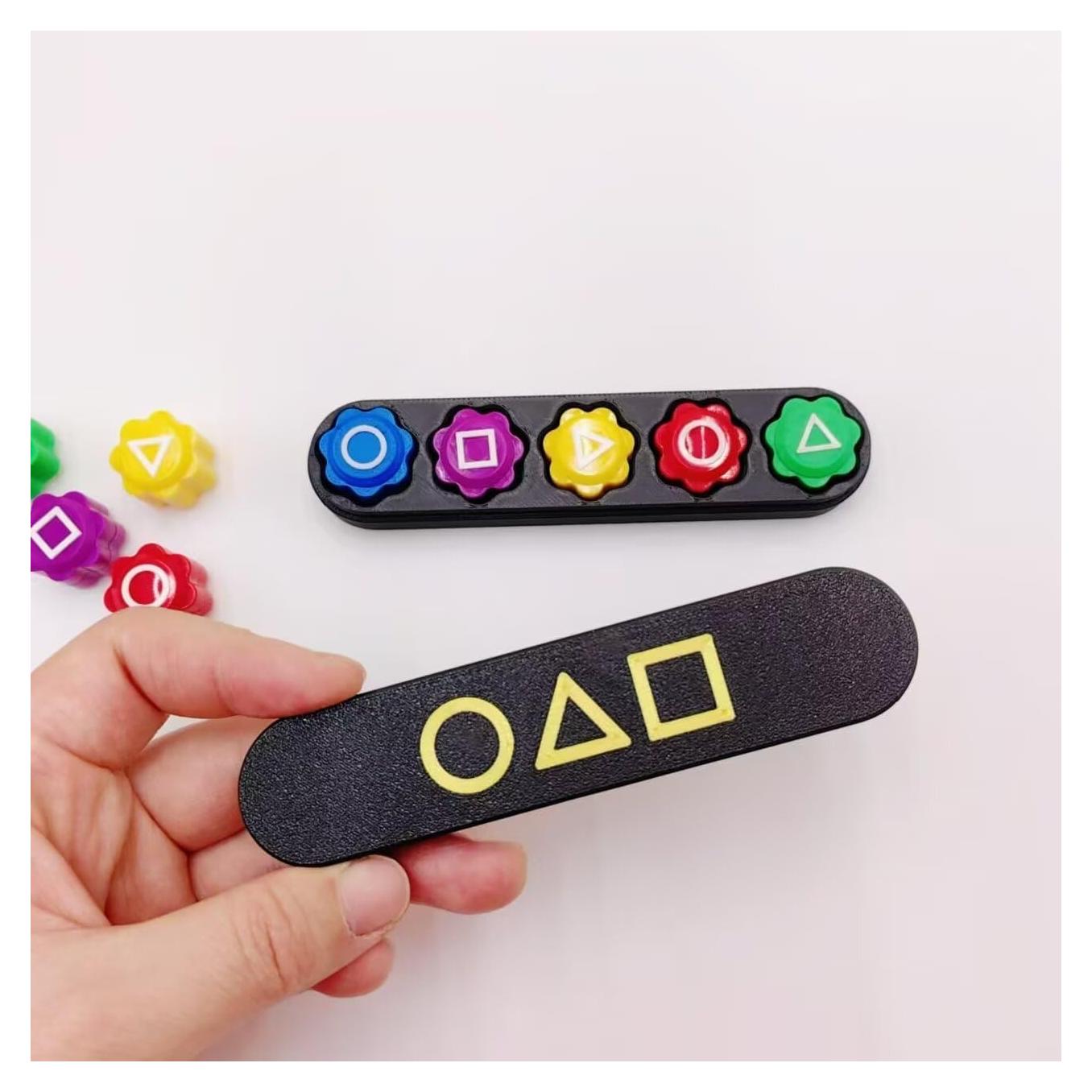 Juego de Gonggi Coreano Little Jesus - 5 Piezas Coloridas