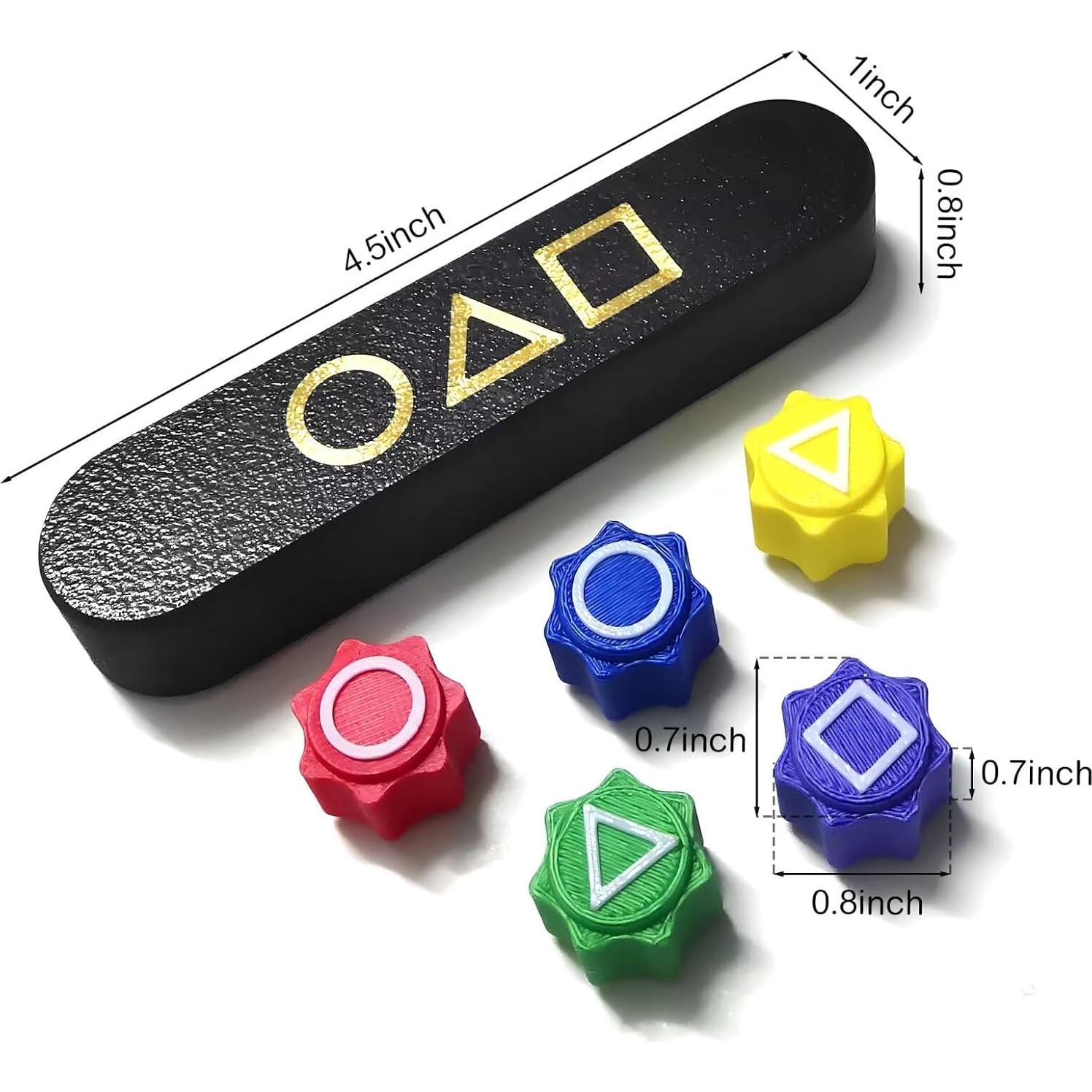 Juego de Gonggi Coreano Little Jesus - 5 Piezas Coloridas