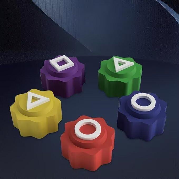 Juego de Gonggi Coreano Little Jesus - 5 Piezas Coloridas