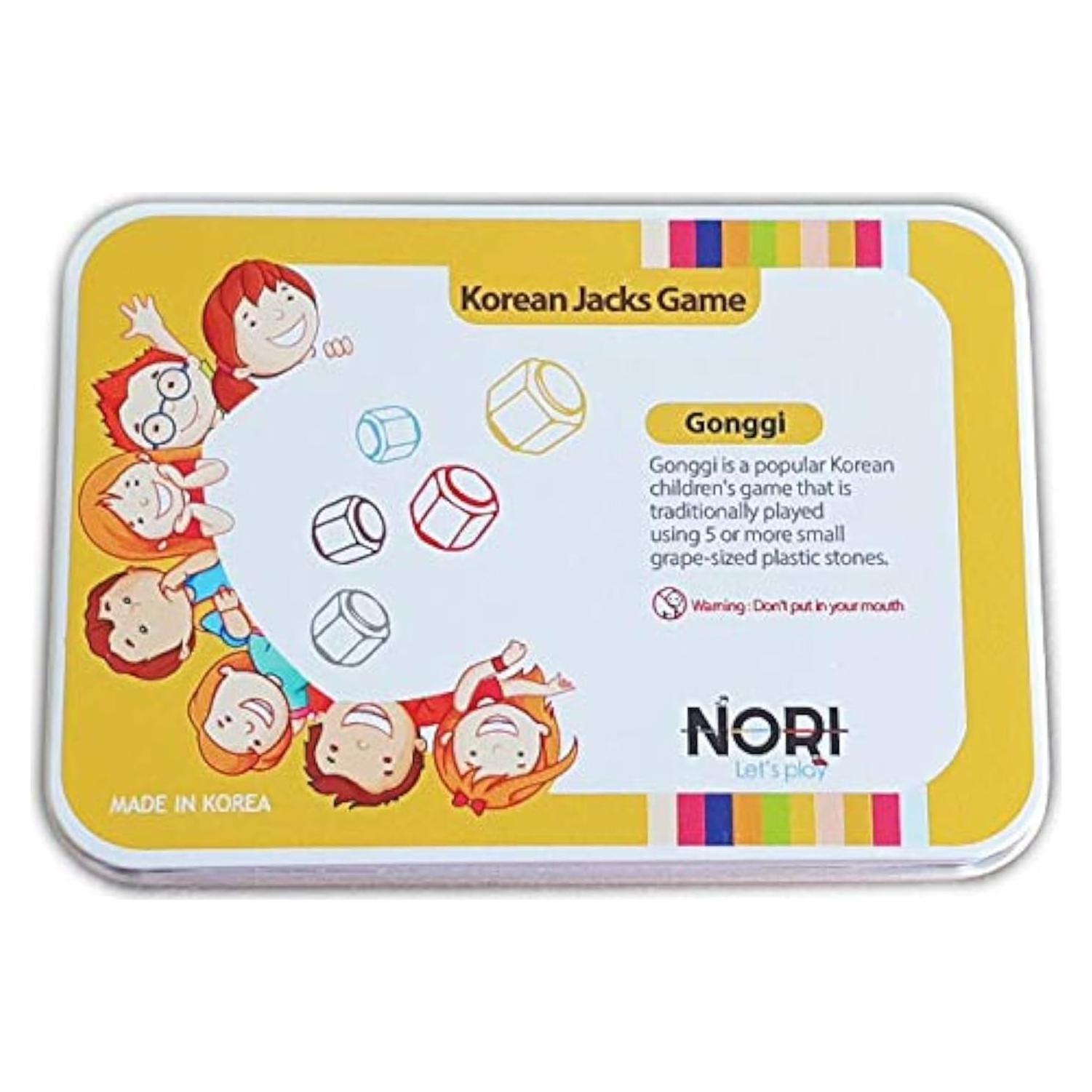 Juego de Jacks Coreano Nori Premium en Lata - 20 Piezas