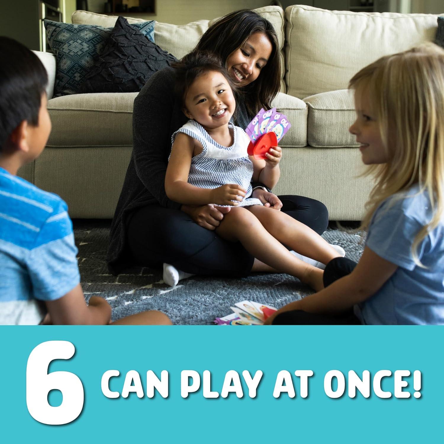 Juegos de Cartas Clásicos Chuckle & Roar para 2-6 Jugadores