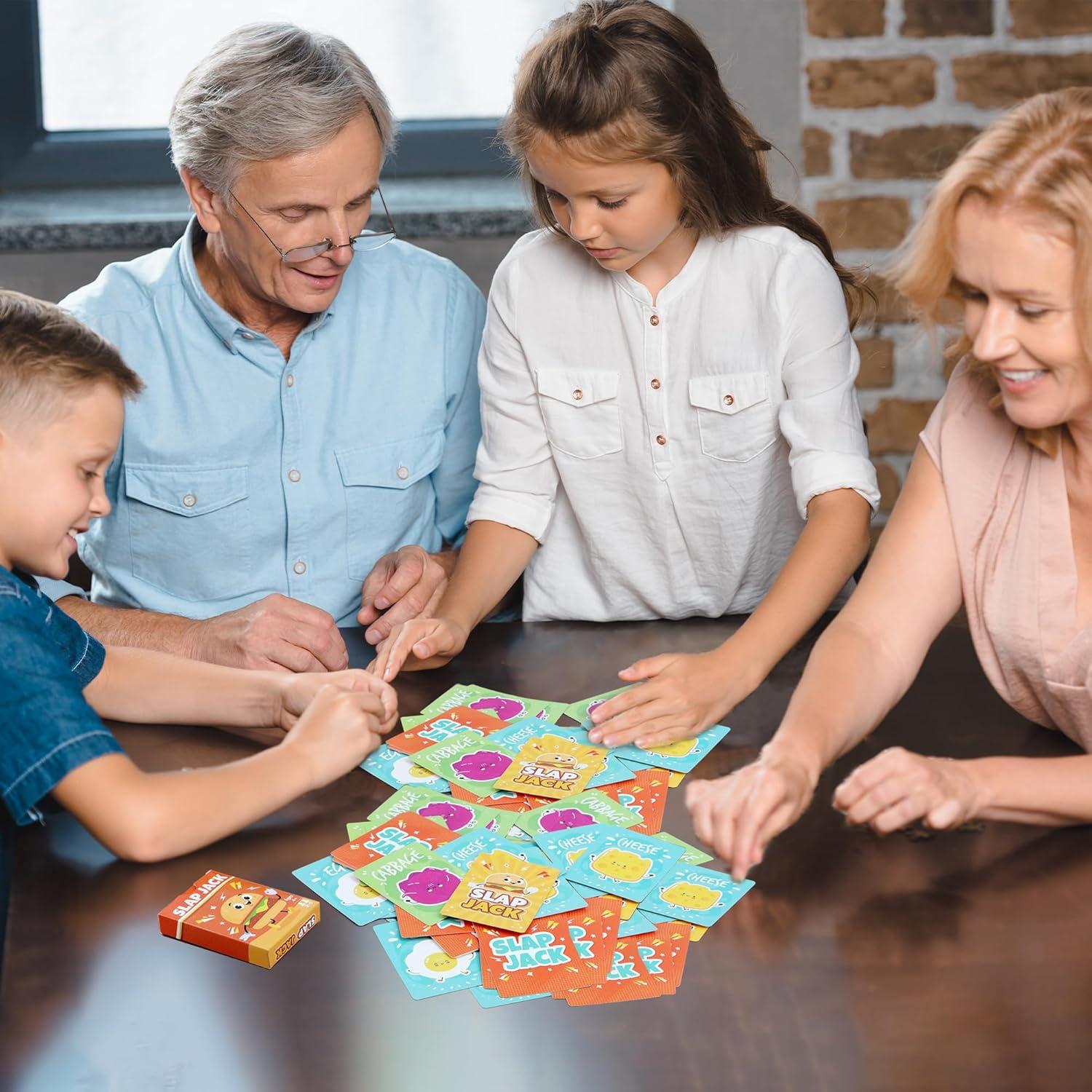 Juegos de Cartas Etyishe Slap Jack y Memory Match para Niños