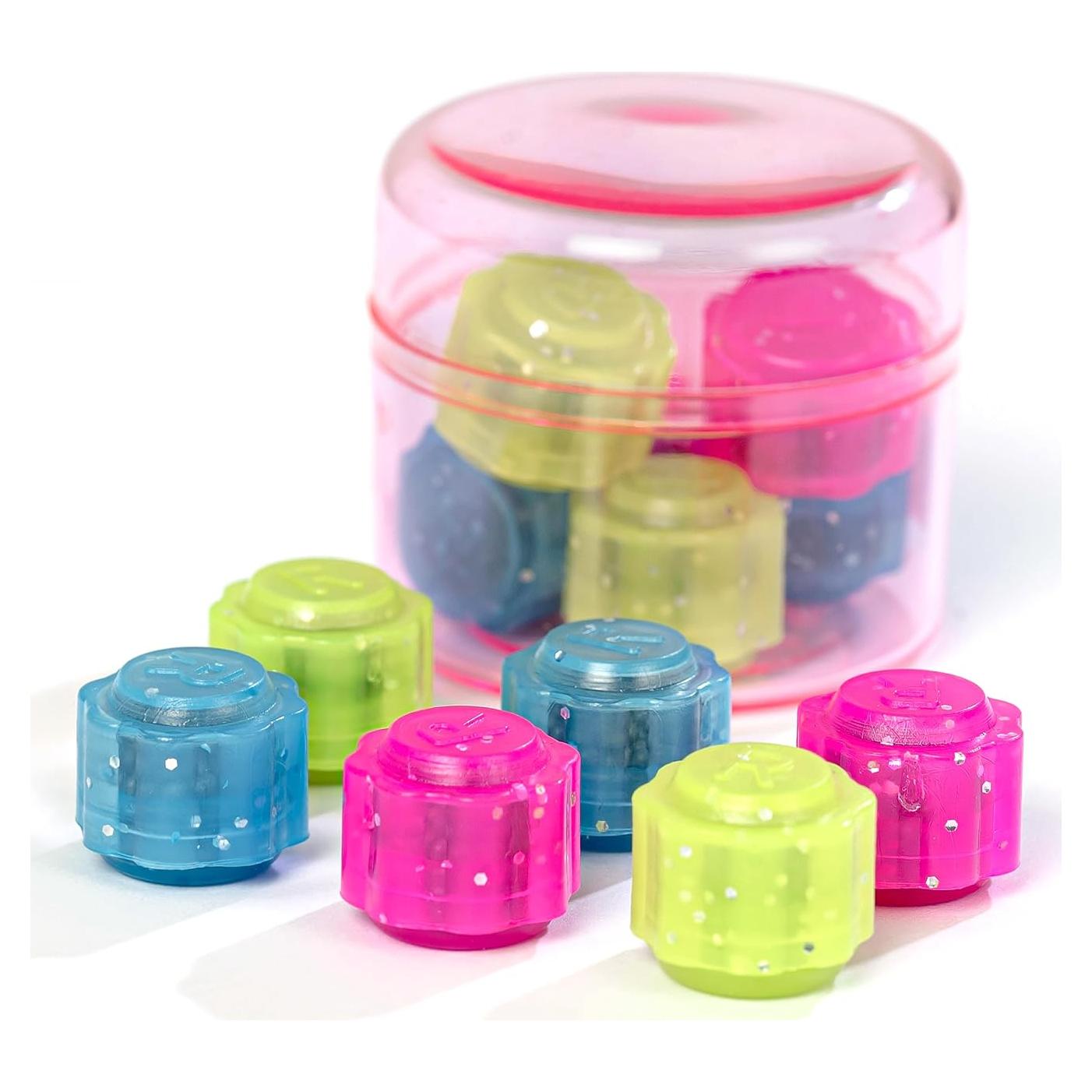 Juego de Piedra Gonggi Coreano HBRG - 6 Piezas de Cristal