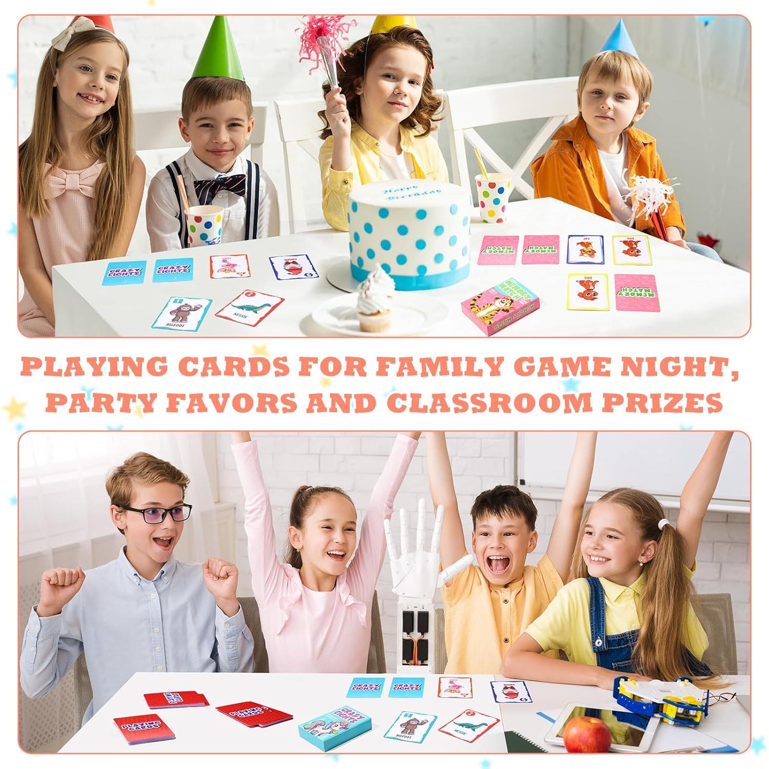 Juego de Cartas Zubebe 14 en 1 para Niños - Diversión Educativa