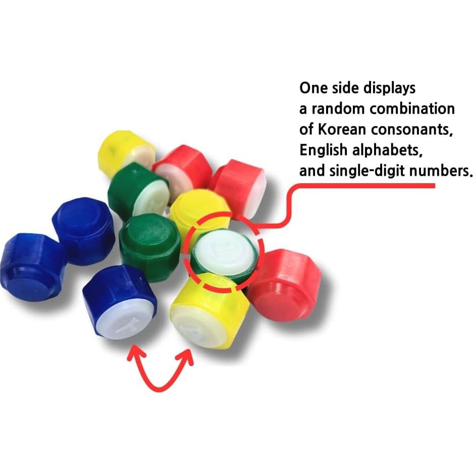 Set de Jacks Gonggi Nori Addvalue - 12 Piezas - Juego Coreano