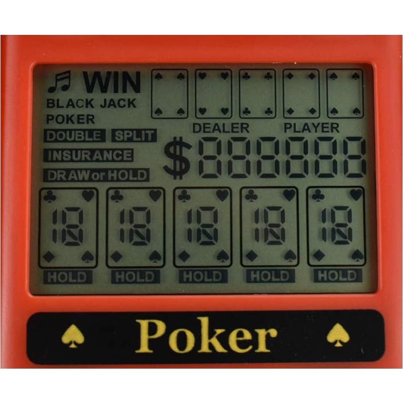 Juego de Póker Electrónico de Mano 7 en 1 LIKE G880