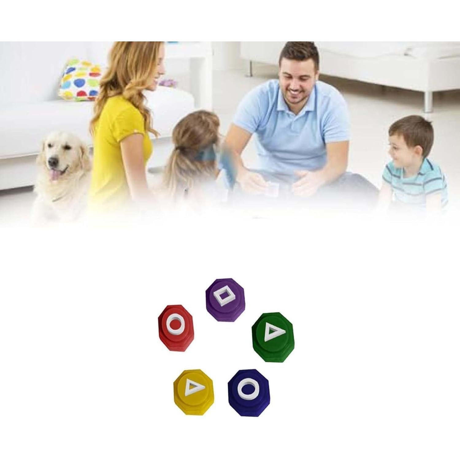 Juego Tradicional Gong-Gi MerryJoy - Captura de Piedras 5 Piezas