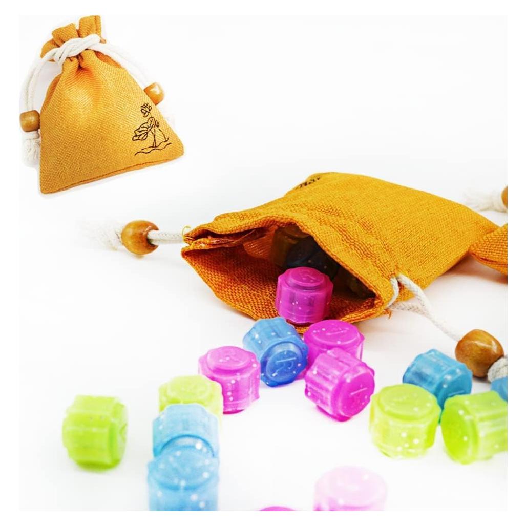 Juego de Jacks Coreano Koreac Gonggi 15 Piezas en Bolsa de Suerte