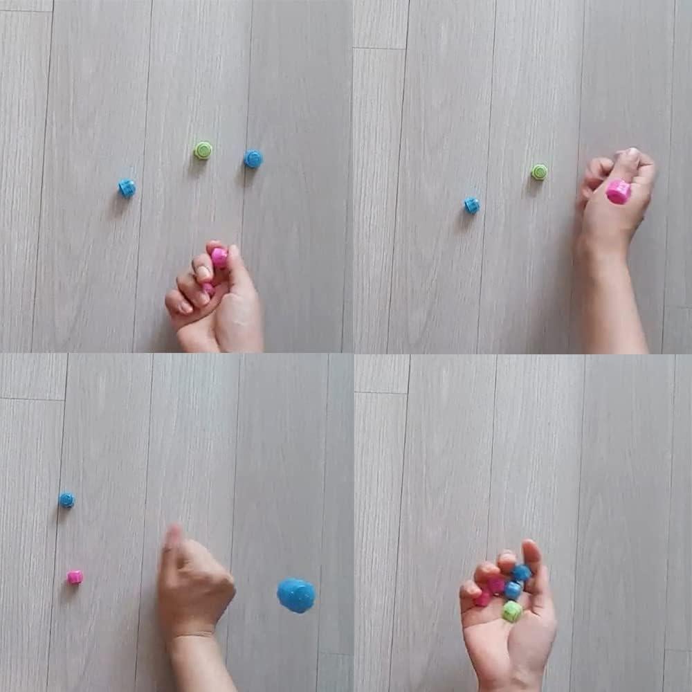 Juego de Piedras Chinas Gonggi Koreac 12 Piezas + Estuche