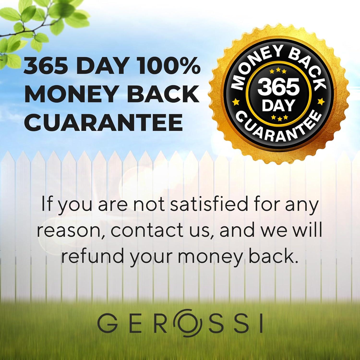 Repelente Solar Nocturno de Animales Gerossi - 4 Paquete