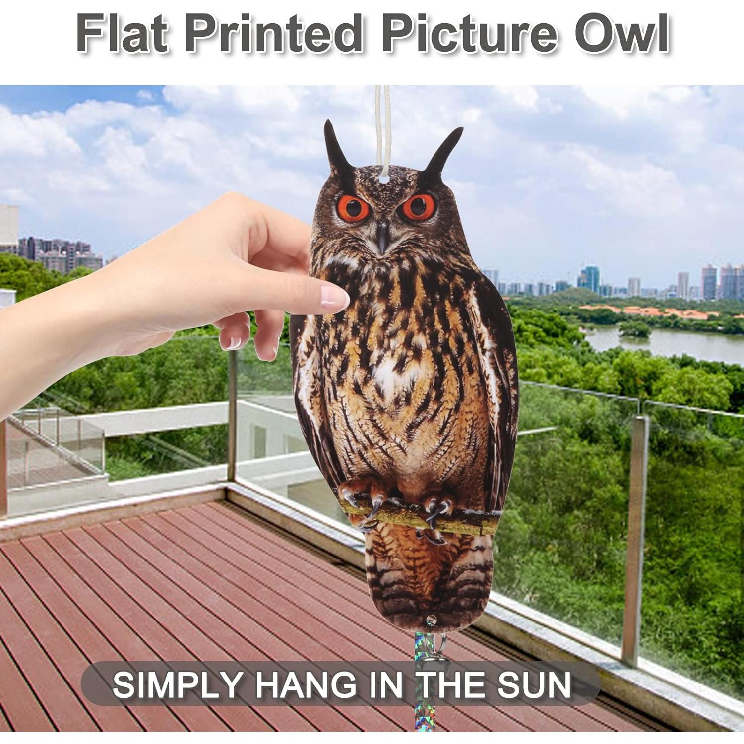 Dispositivos Ahuyentadores de Animales OffiCreative 3PCS Búhos