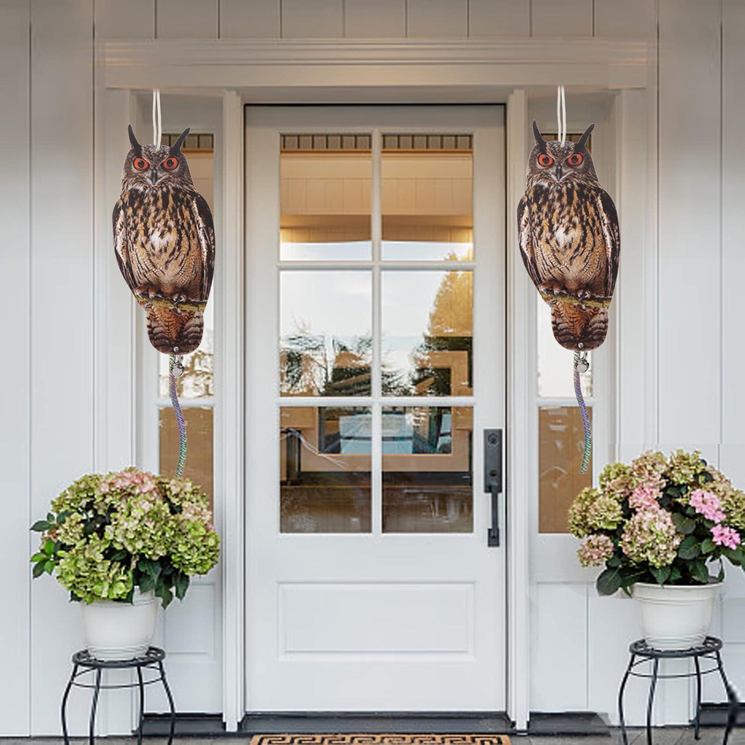 Dispositivos Ahuyentadores de Animales OffiCreative 3PCS Búhos