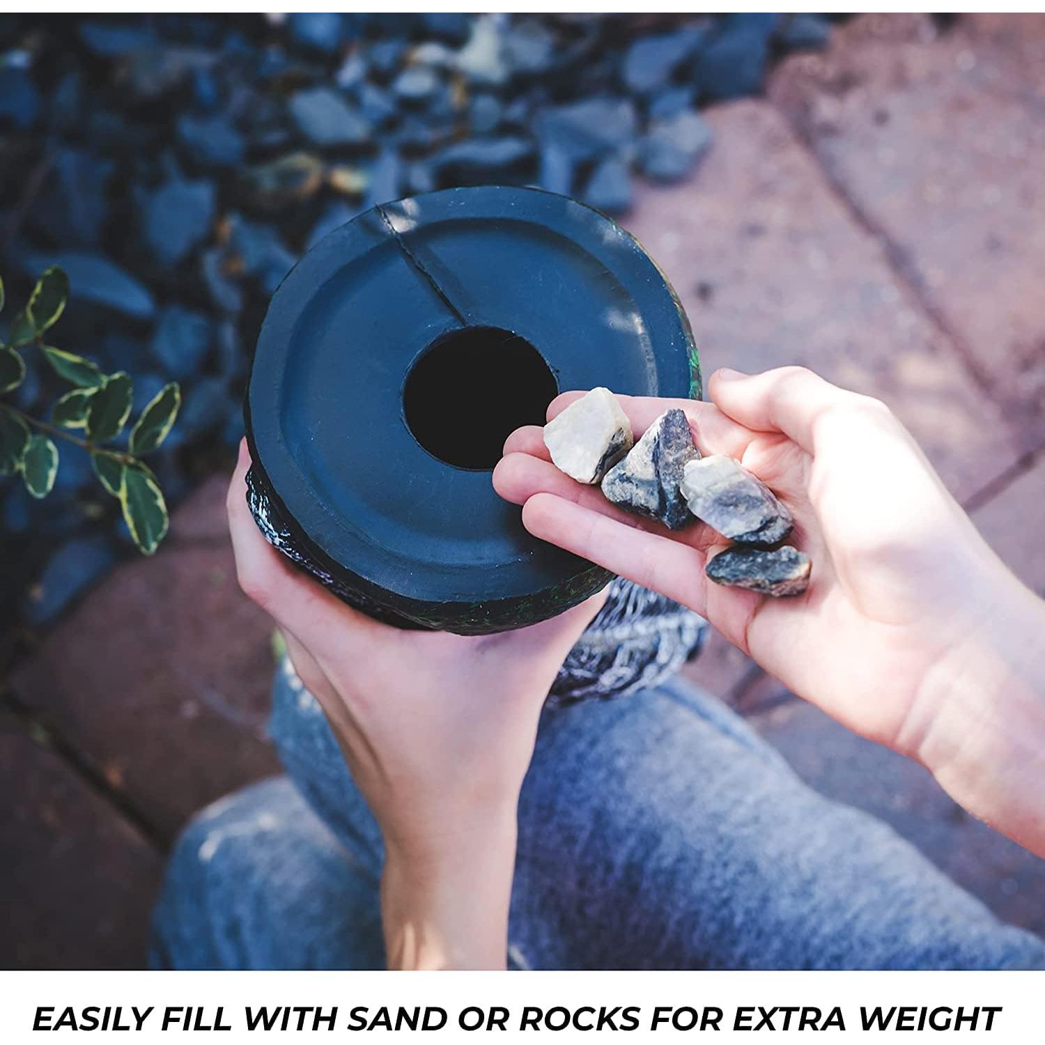 Decoy de Búho Galashield - Estatua Ahuyentadora 3 Piezas