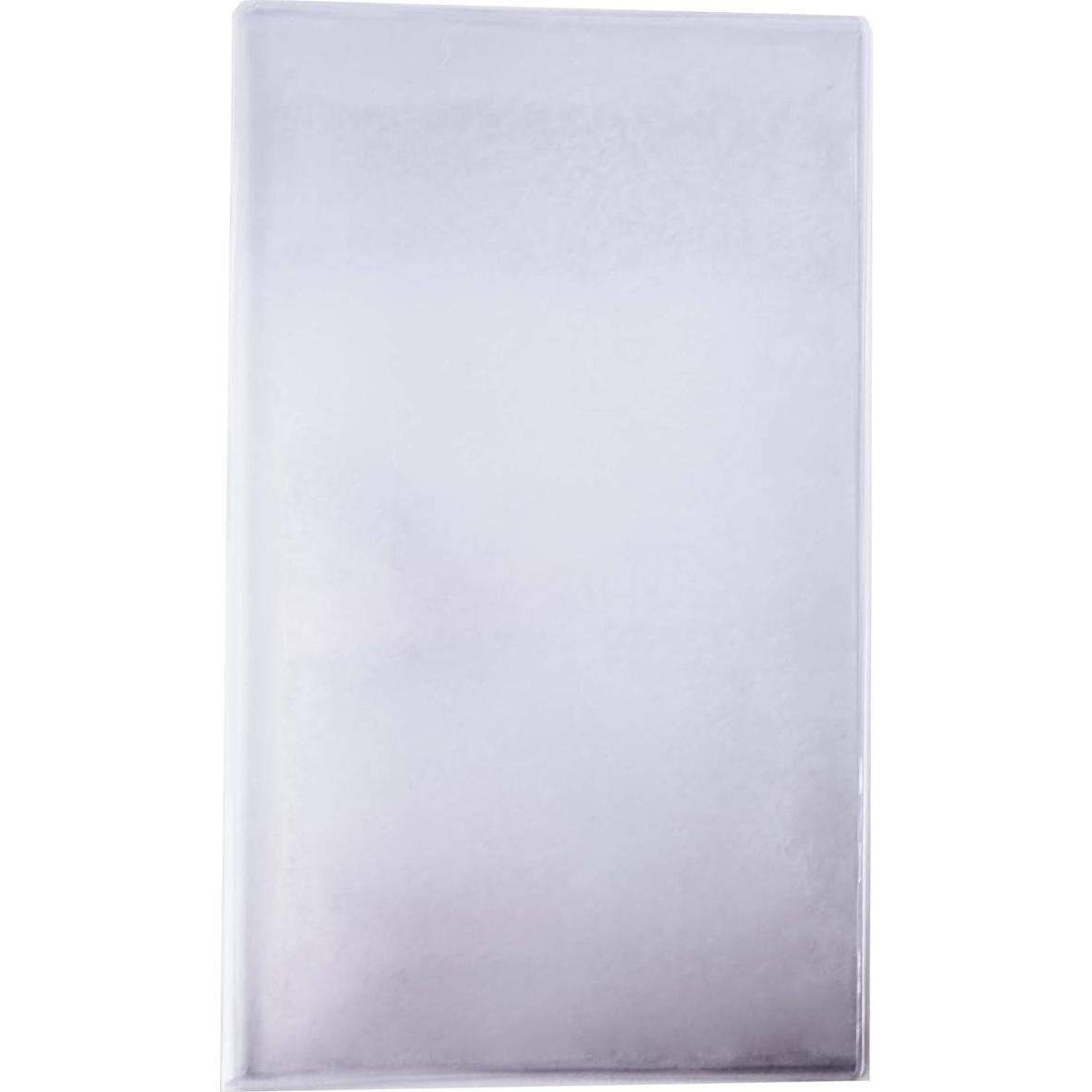 Cubierta de Menú Vinilo Transparente Risch 21.6x35.6 cm Paquete 24