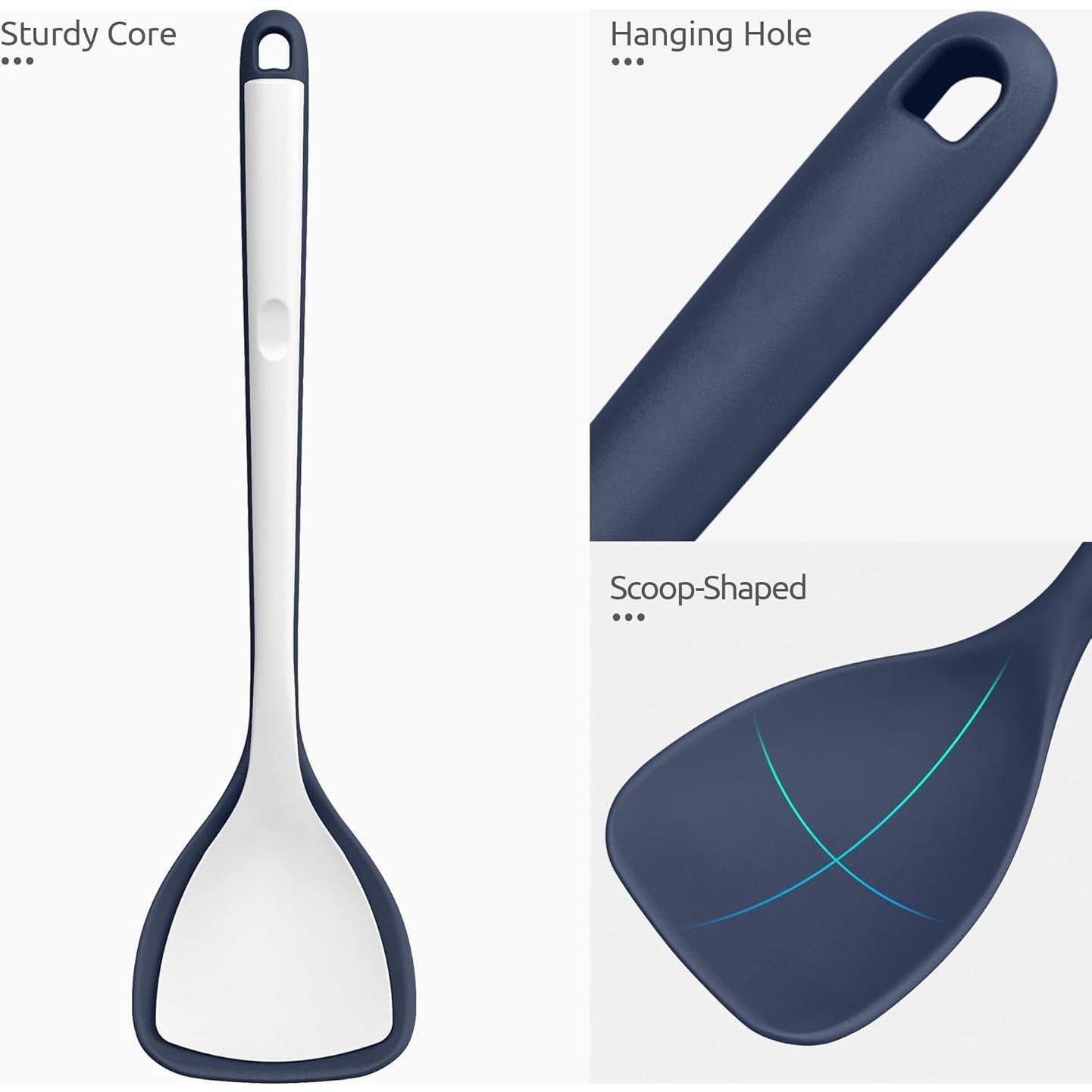 Espátula de Wok U-Taste de Silicona 34.9 cm Resistente al Calor