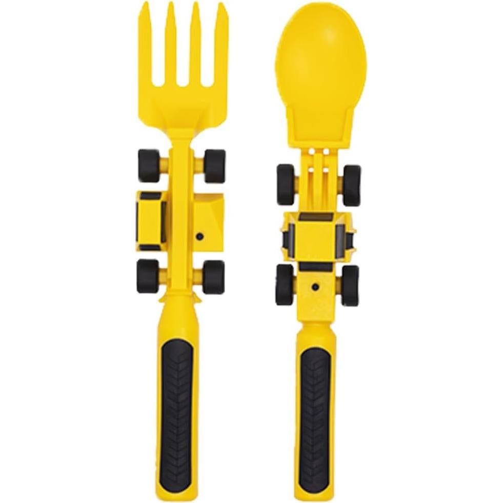 Juego de Utensilios para Niños Comida Constructiva - 3 Piezas