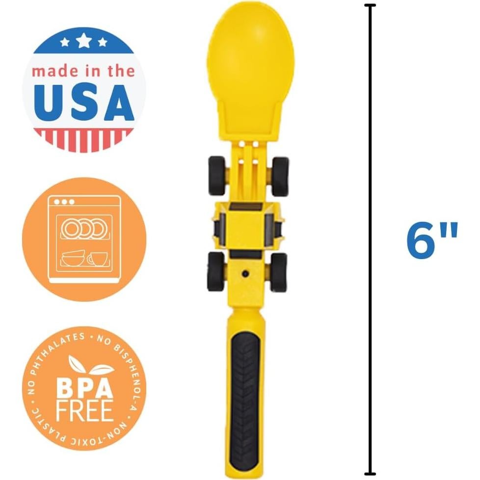 Juego de Utensilios para Niños Comida Constructiva - 3 Piezas