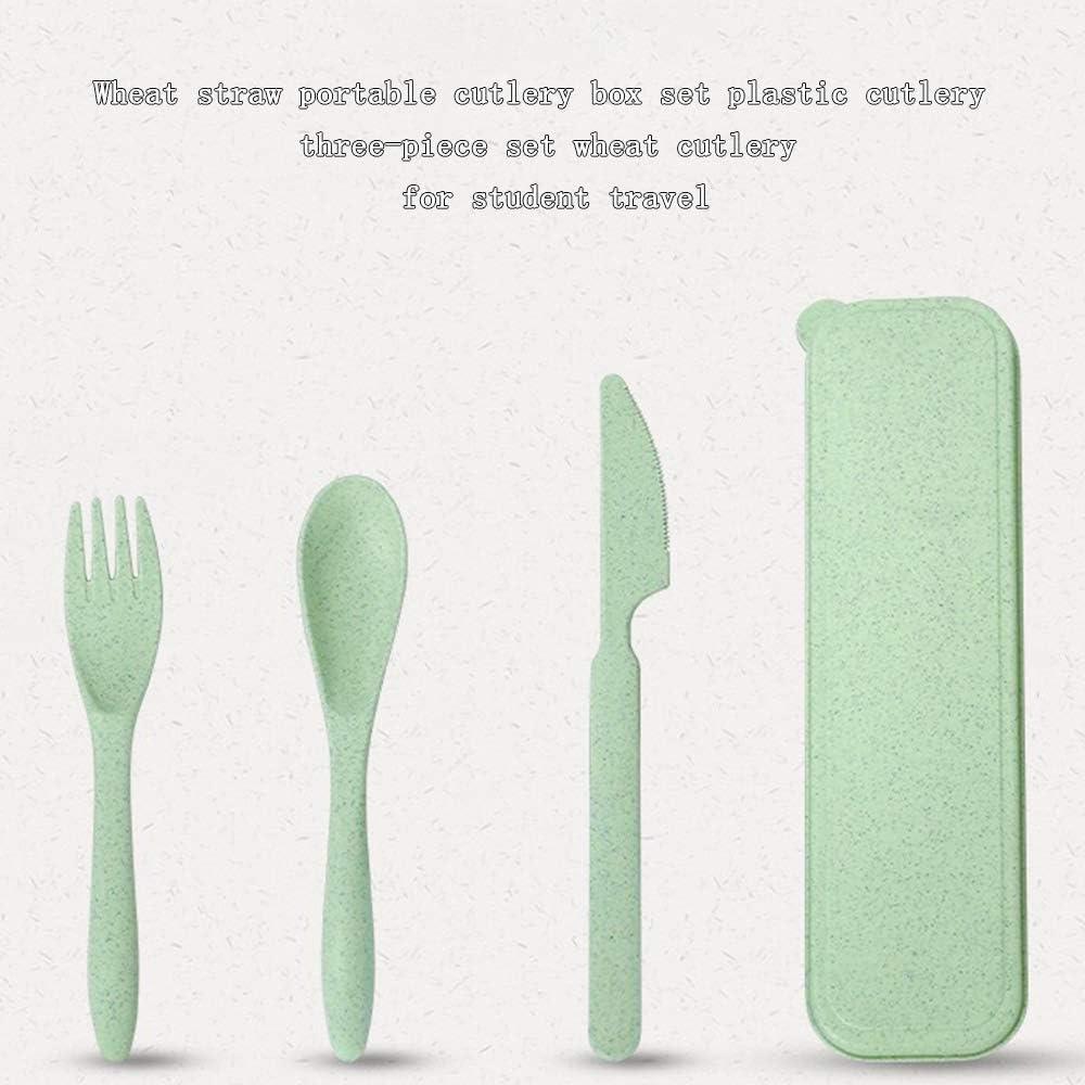 Juego de Utensilios de Viaje Lnrkai 4 Piezas Reutilizables