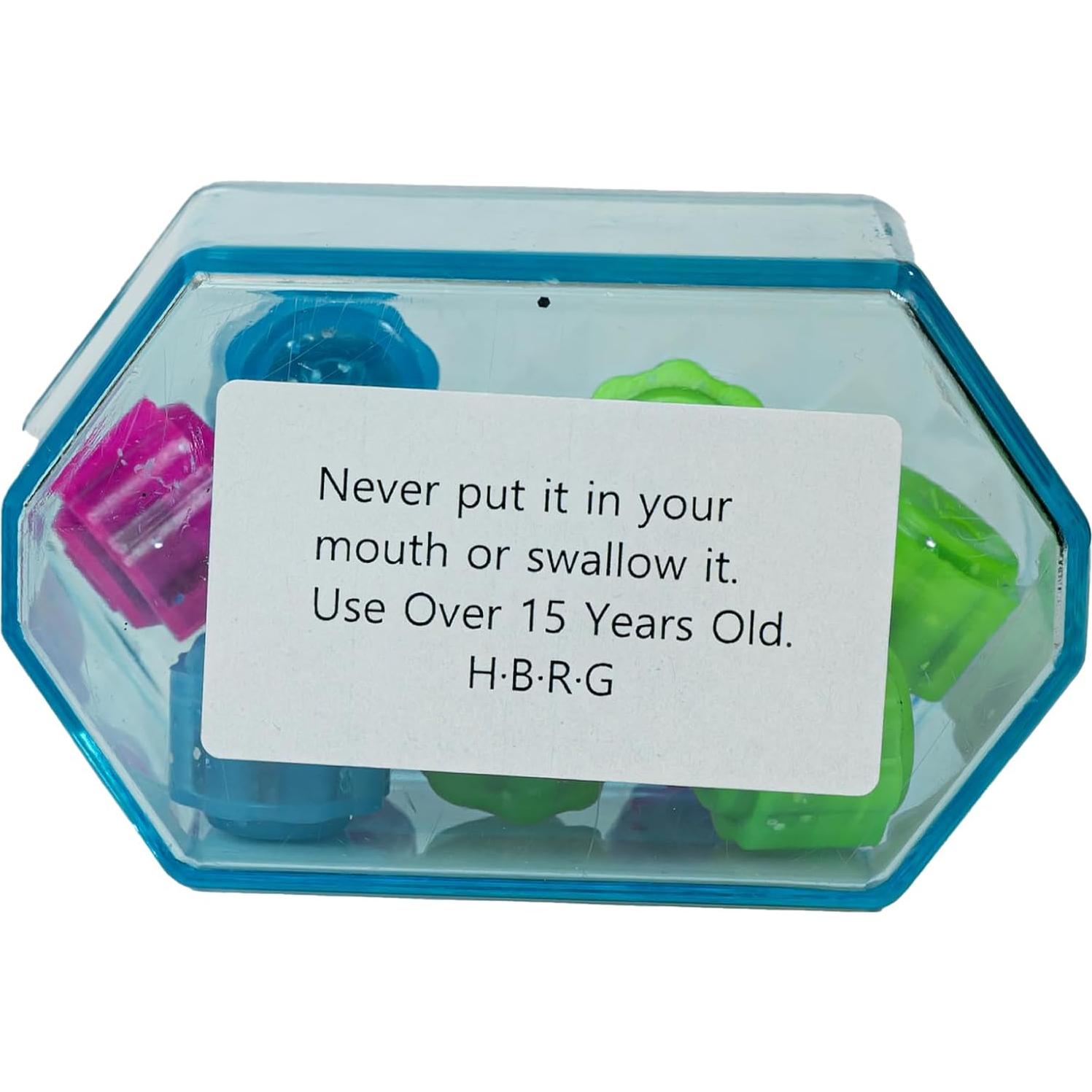 Juego de Piedra Gonggi Coreano HBRG - 12 Piezas de Cristal